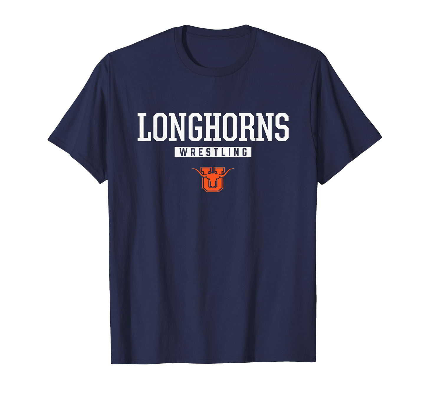 United Longhorns Logo Wrestling HS T-Shirt