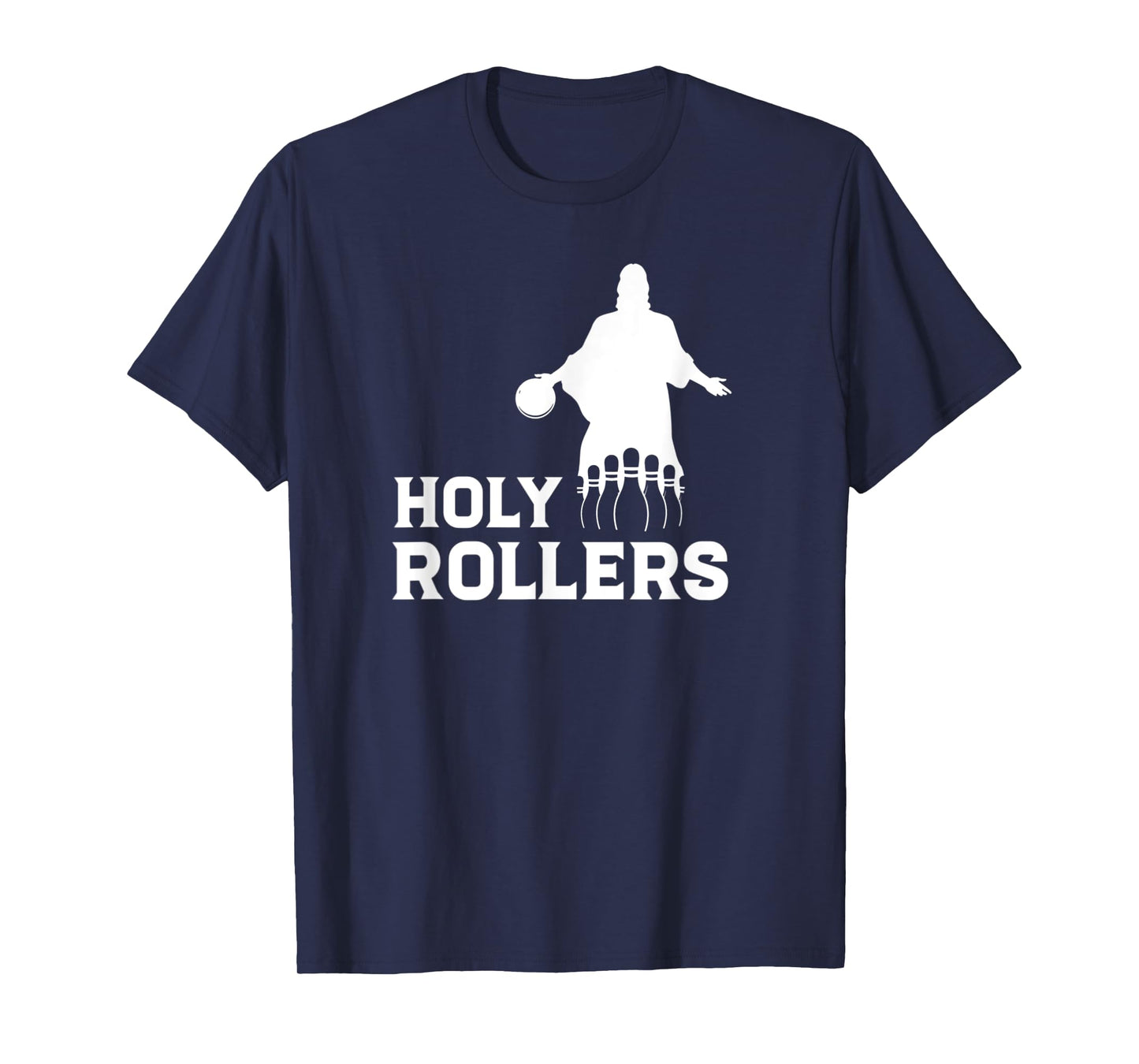 Bowling Team League Name Holy Rollers T-Shirt