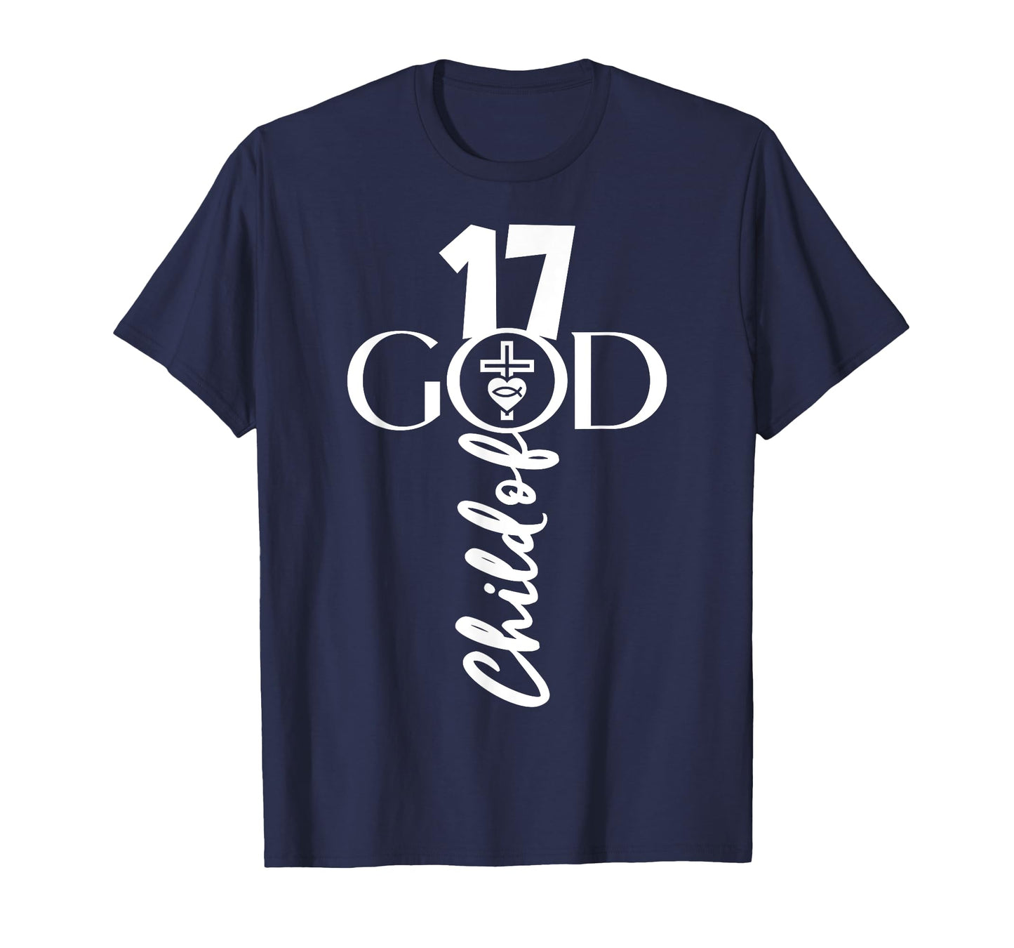 GOD 17 YEARS JESUS 17TH BIRTHDAY T-Shirt