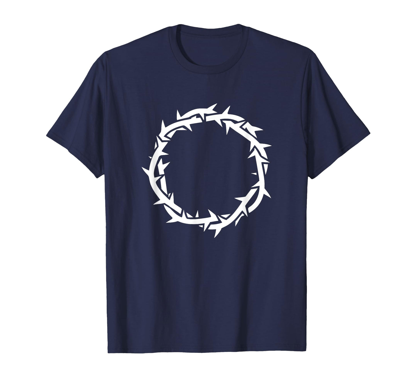 Jesus Crown of Thorns. Christian faith devotional T-Shirt