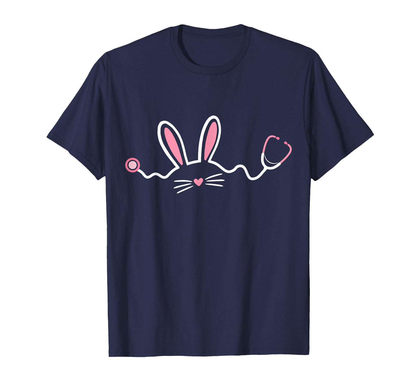 Bunny stethoscope for nurse and doctor in hospital easter T-Shirt