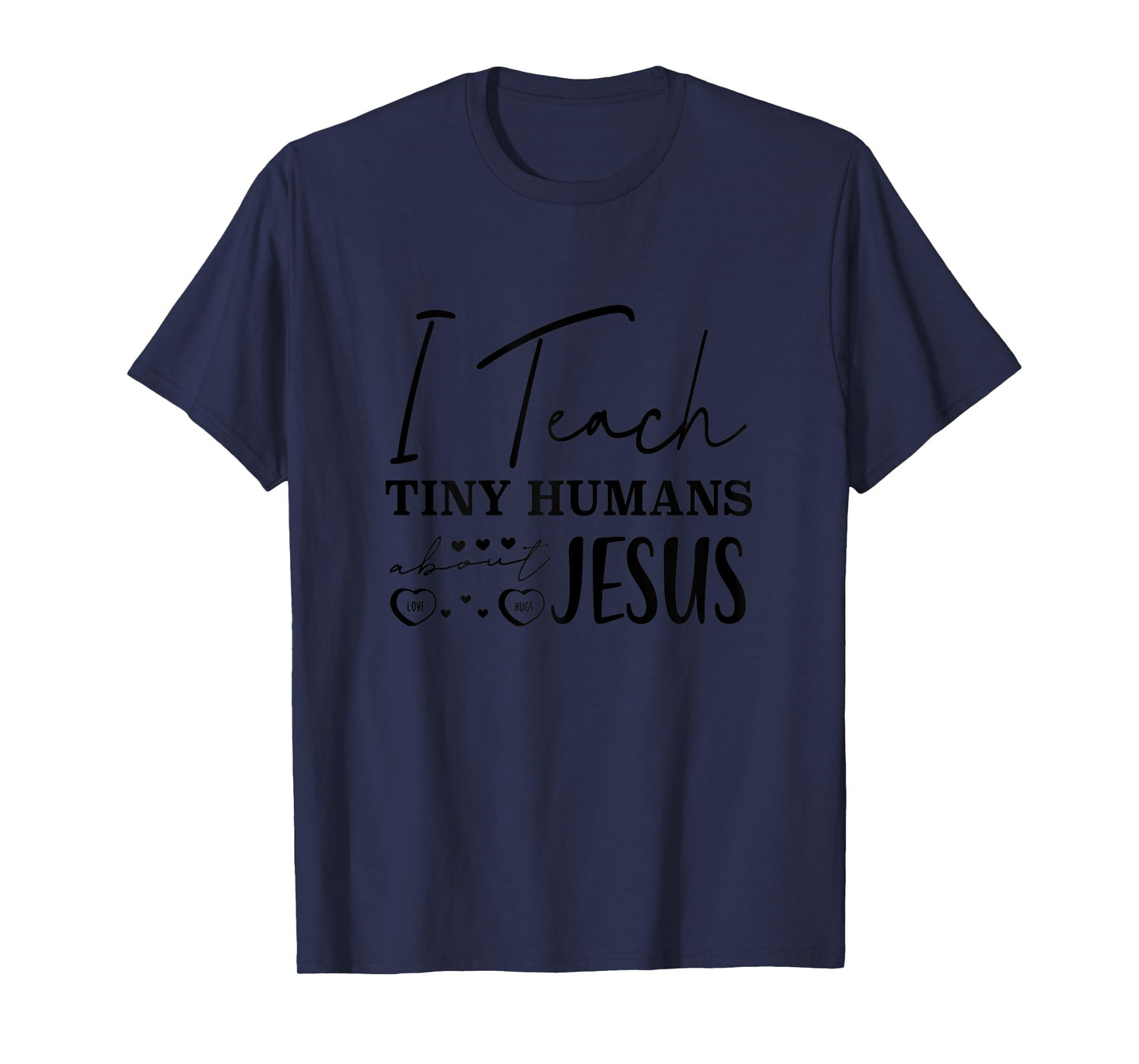 Funny Christian Teacher Design Humor Cool Christian Teacher T-Shirt for Women
