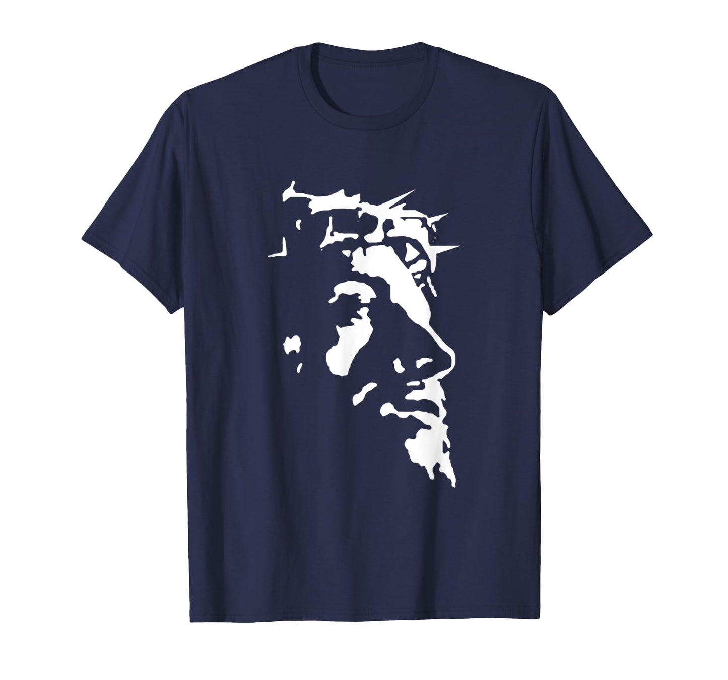 Jesus Christ Face With Crown Of Thorns God Bible T-Shirt
