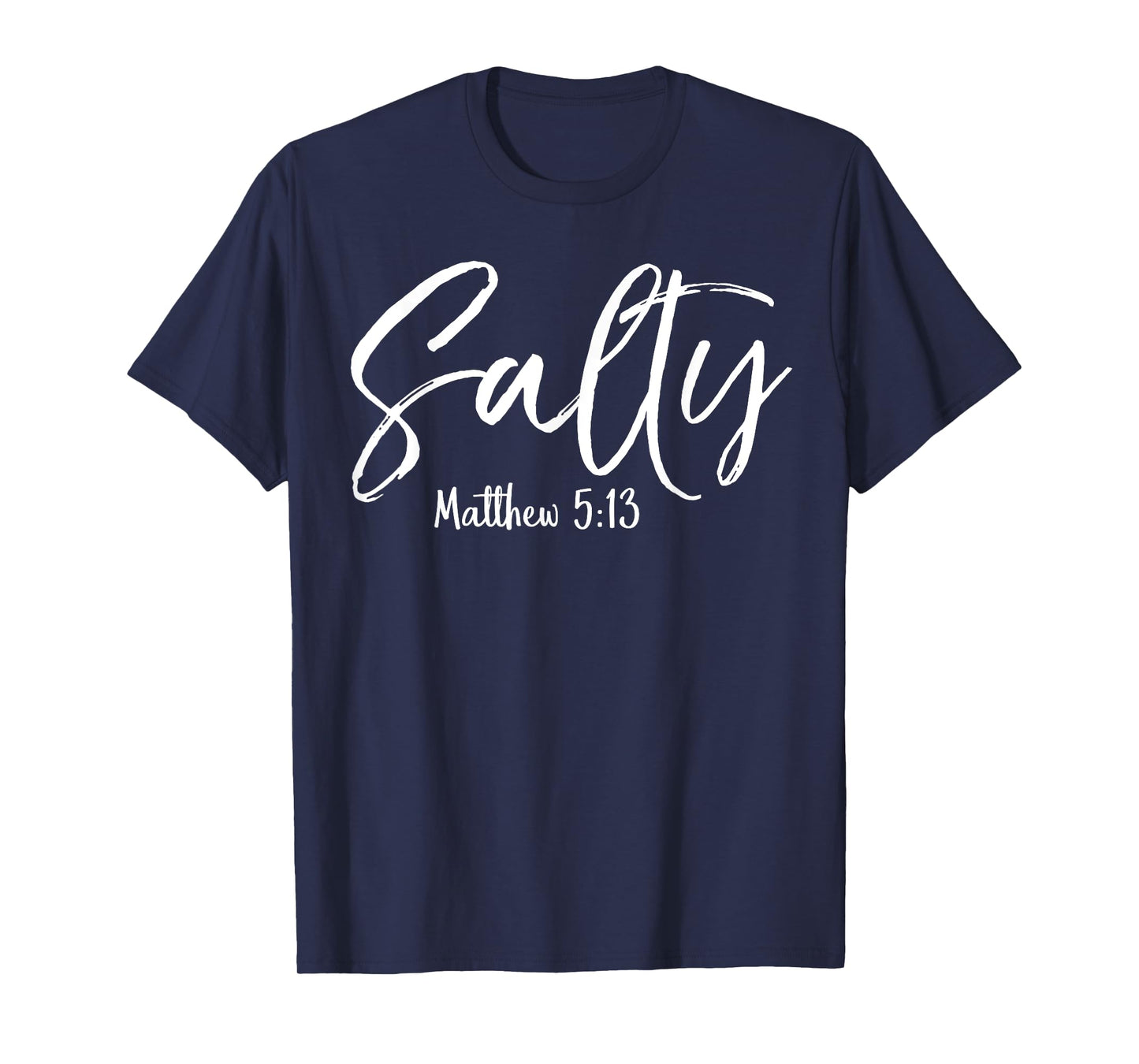 Salty Shirt Matthew 5:13 Vintage Christian Tee T-Shirt