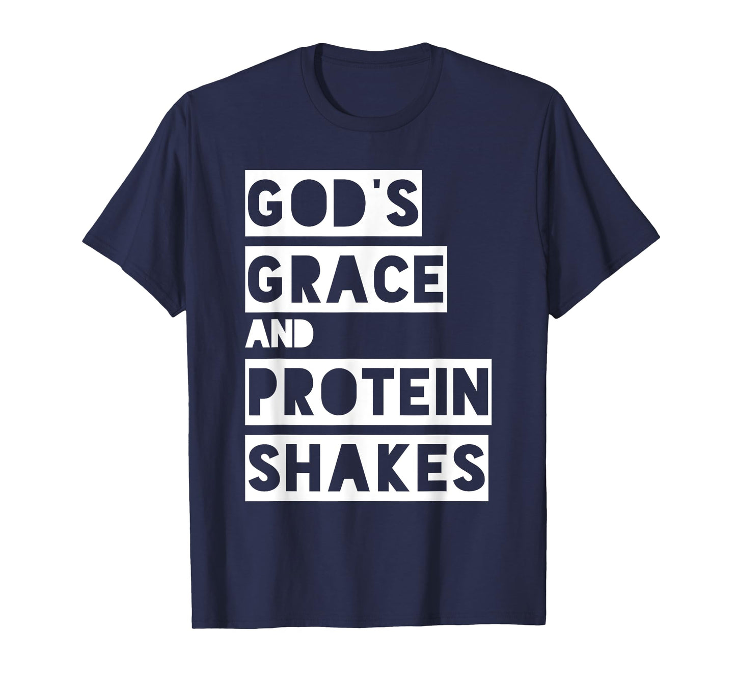 Christian Bodybuilding Workout Gym Design for God's Grace T-Shirt