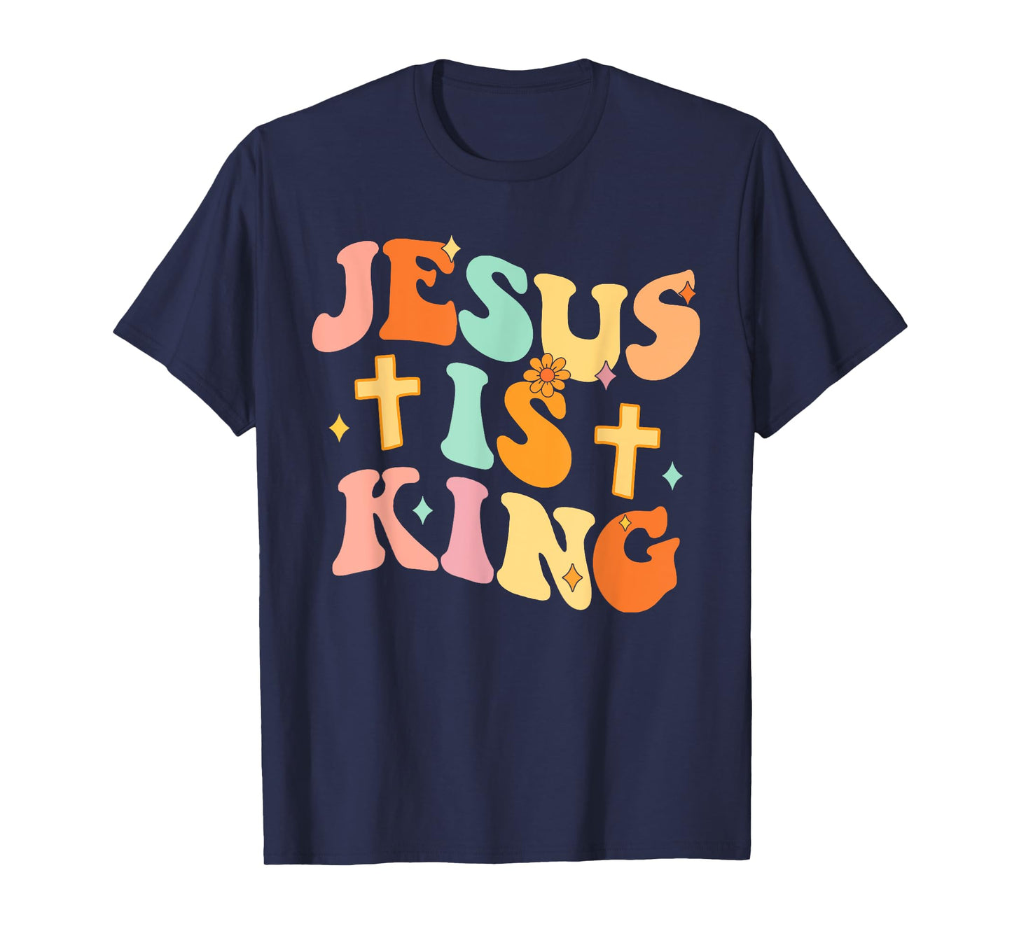 Jesus Is King Youth Toddler Boys Girls Christian T-Shirt