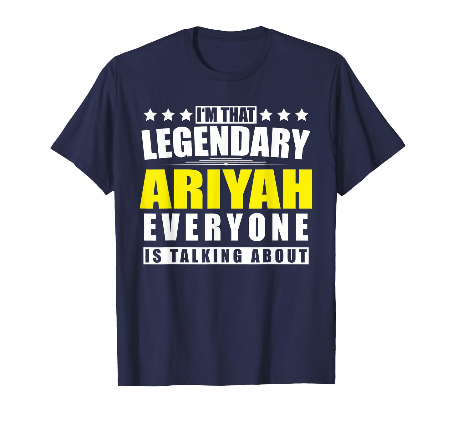 Name Ariyah First Name Gifts - Funny Personalized Gift T-Shirt