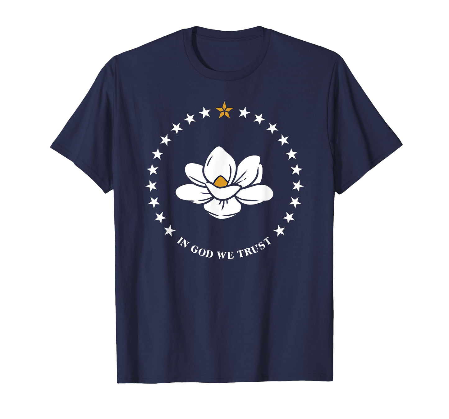 Mississippi Flag MS USA Patriotic American Proud Mississippi T-Shirt