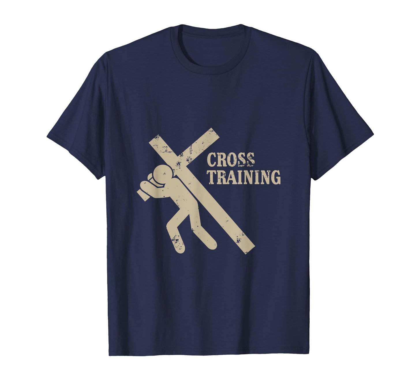 Funny Cross Training Religious Weightlifting Exercise T-Shirt