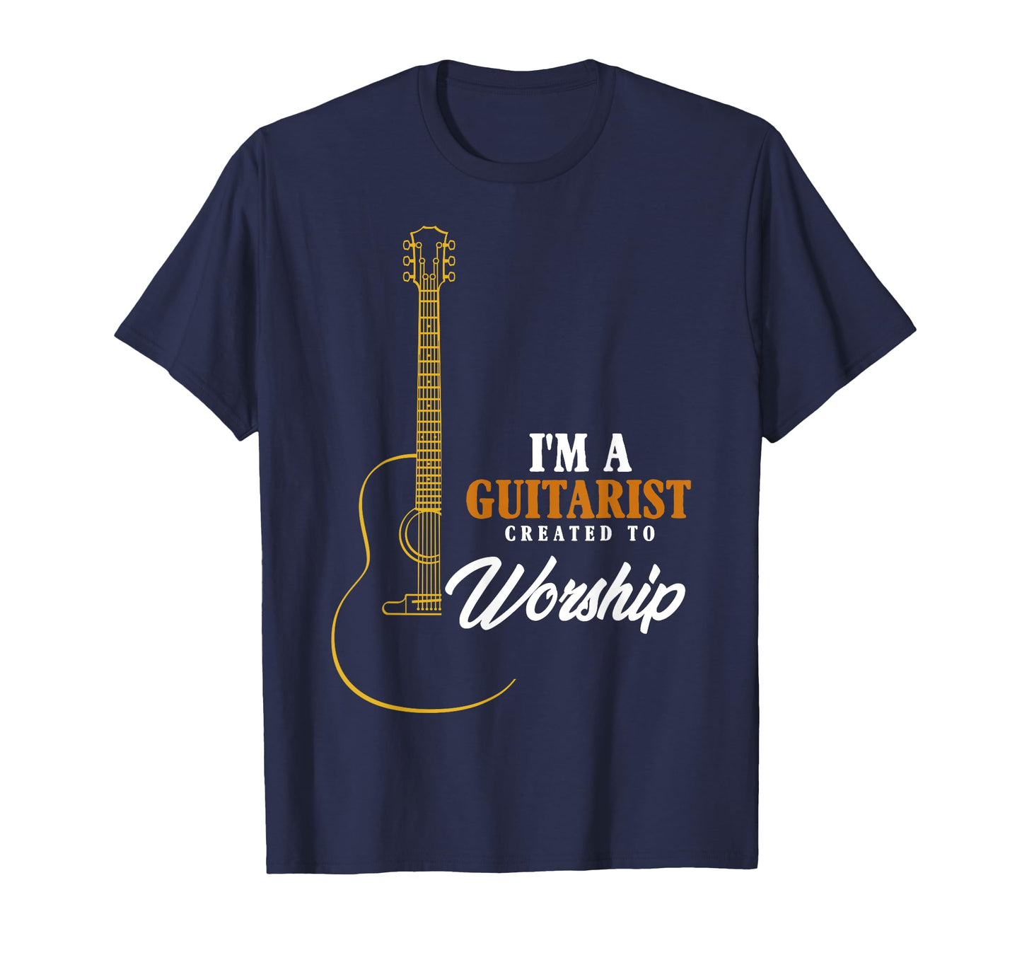 Christian Guitarist Shirt, Created To Worship Musician T-Shirt