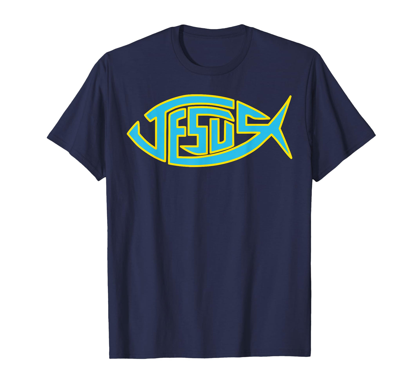 Jesus Fish - Ichthys Symbol - Christian Design For Teen T-Shirt