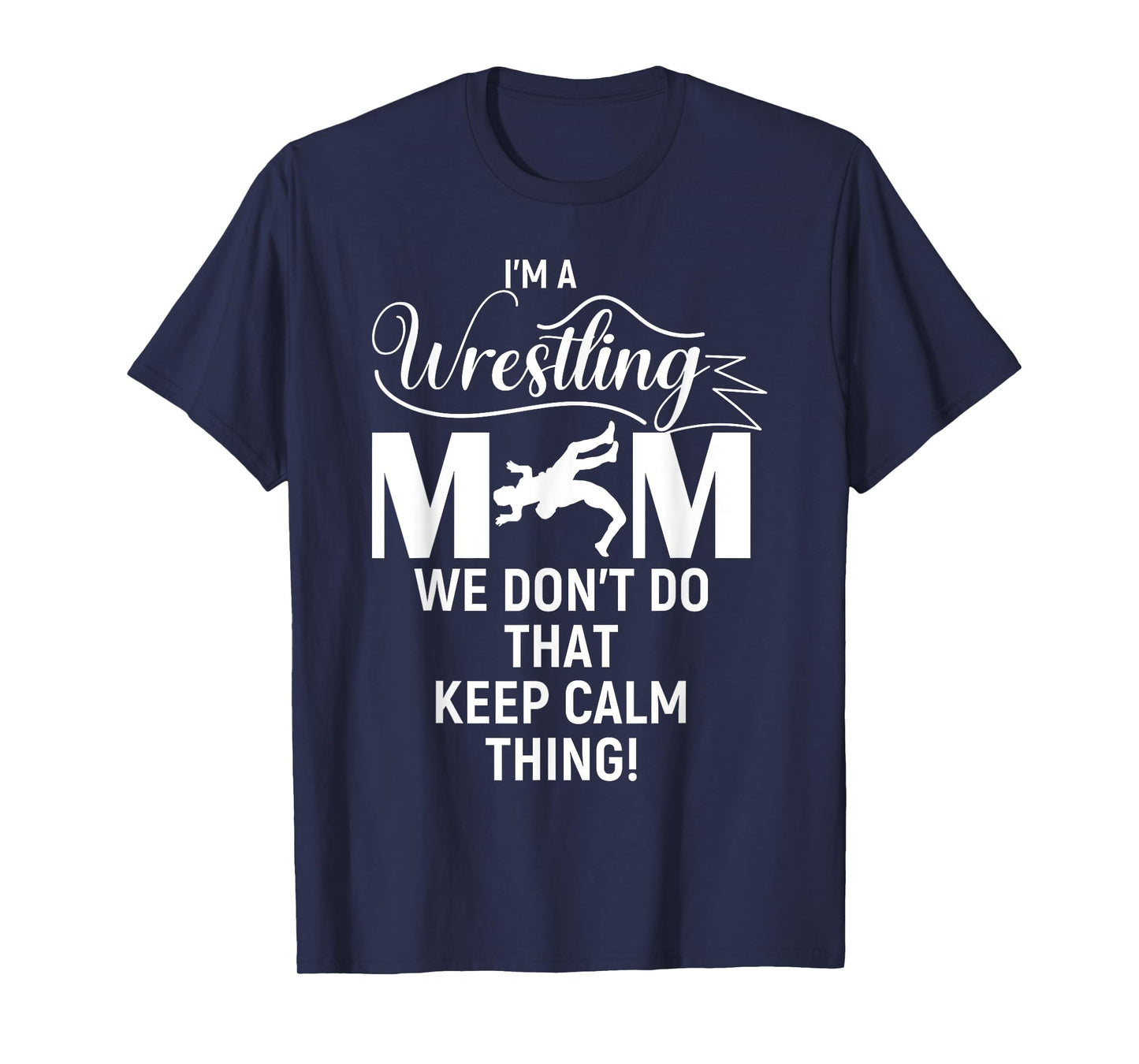 i'm a wrestling mom Funny Girl Wrestling Mom Women Kids T-Shirt
