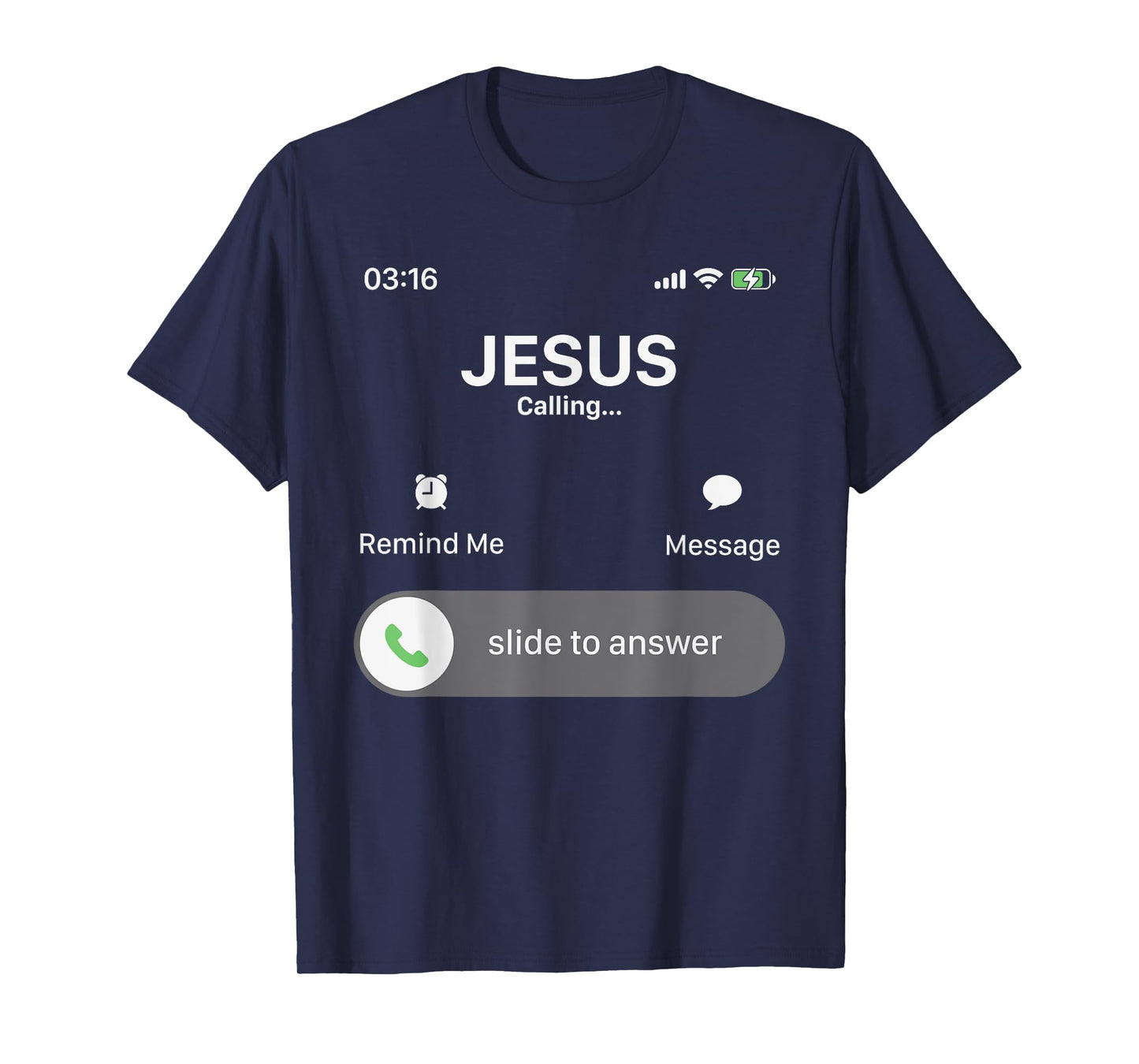 Religious Jesus is Calling Christian Church Lord T-Shirt