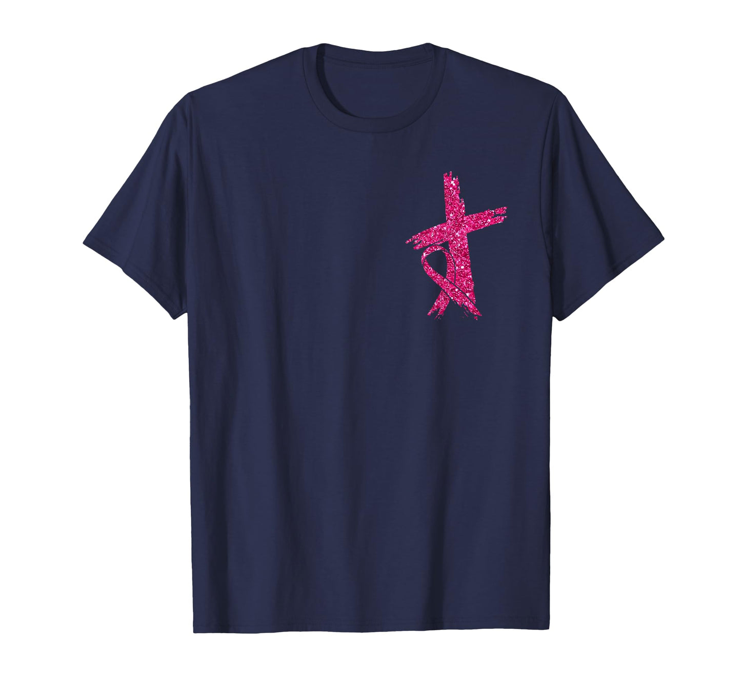 Heal Cancer for with God Nothing is Impossible Breast Cancer T-Shirt