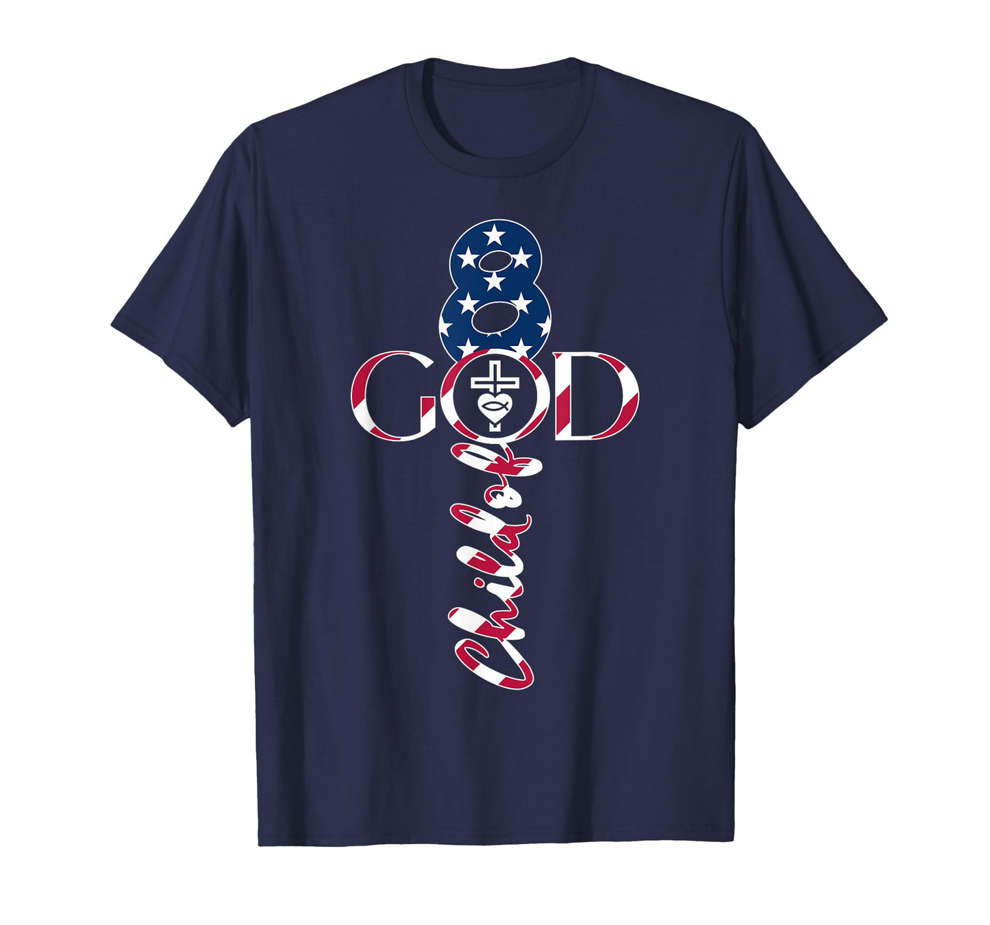 GOD 8 YEARS JESUS 8TH BIRTHDAY T-Shirt