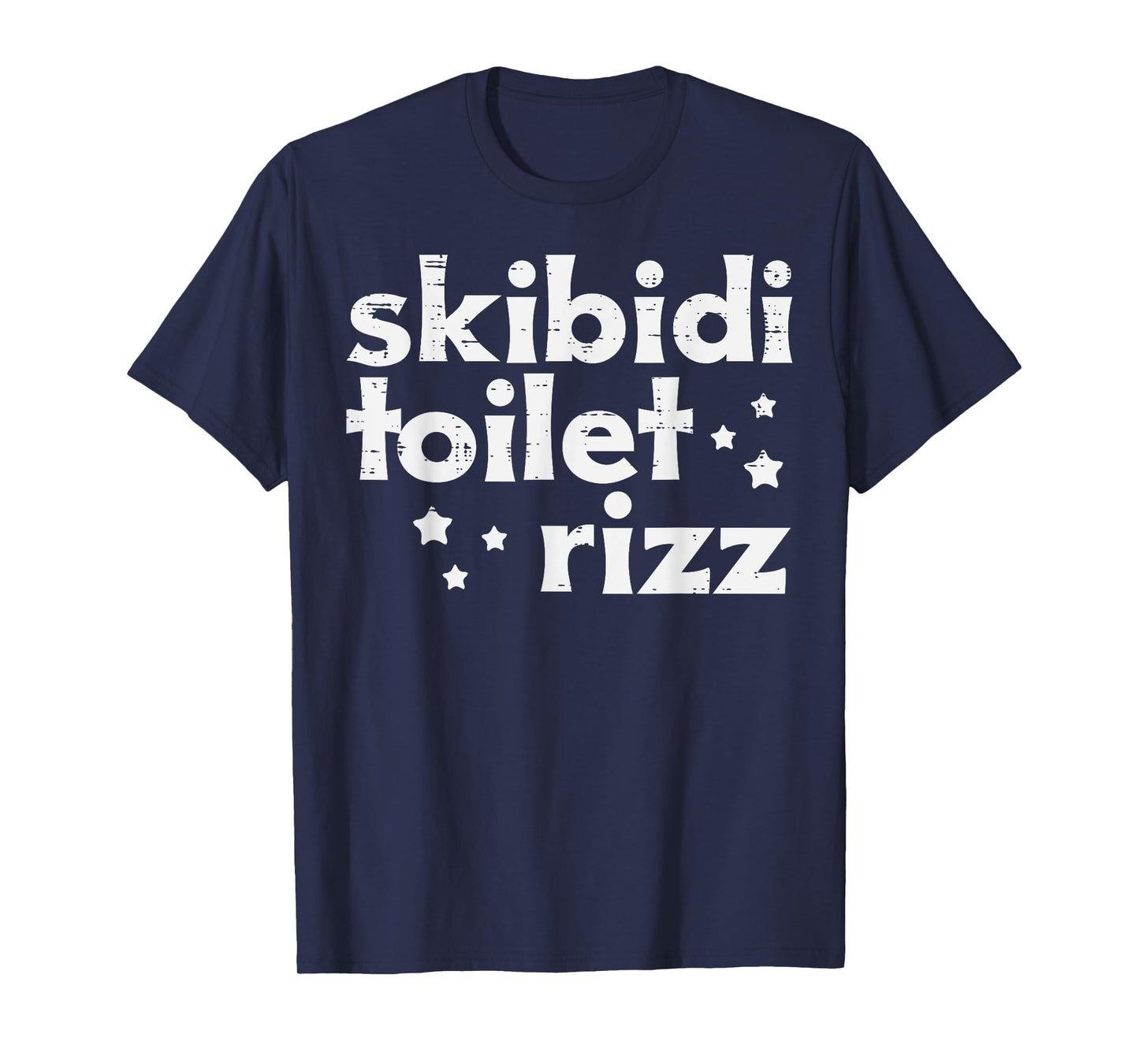 Skibidi Toilet Rizz Funny Saying Meme Boys Kids Men Women T-Shirt