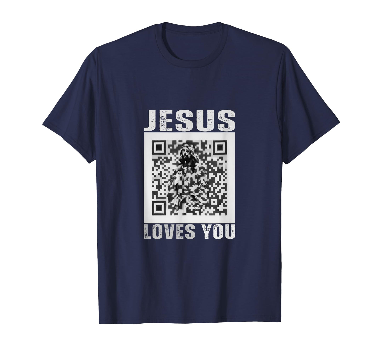 Jesus Loves You Funny Rick Roll Meme Sarcastic Humor Joke T-Shirt