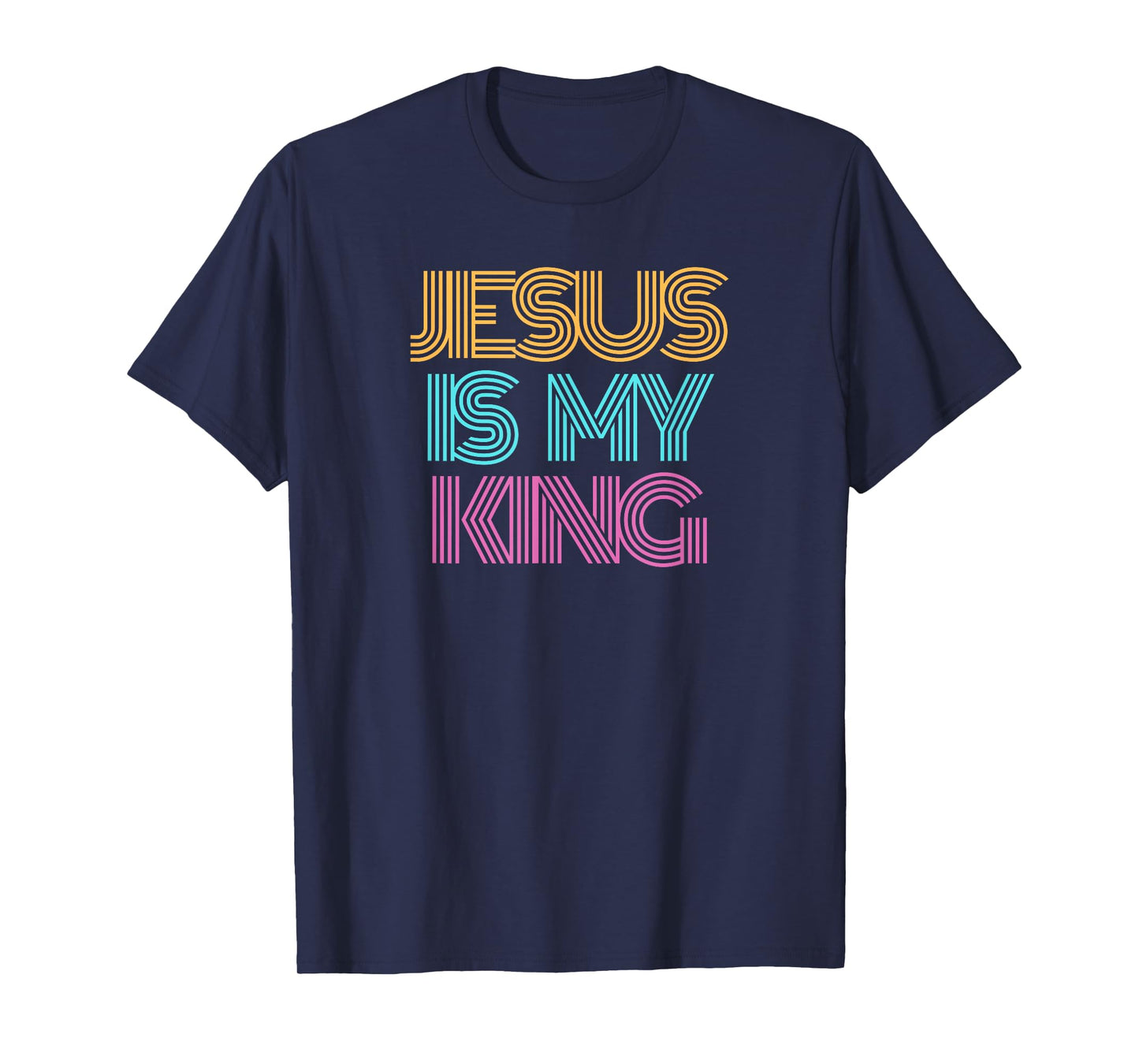 Jesus is My King Shirt. Christian Shirt. Religious Spiritual T-Shirt