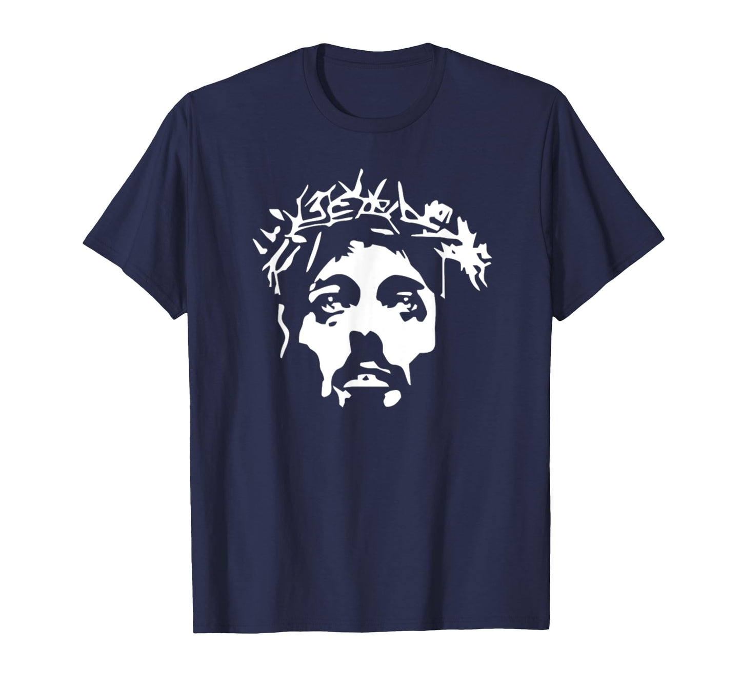 Funny Face Of Jesus Christ Catholic Christian T-Shirt
