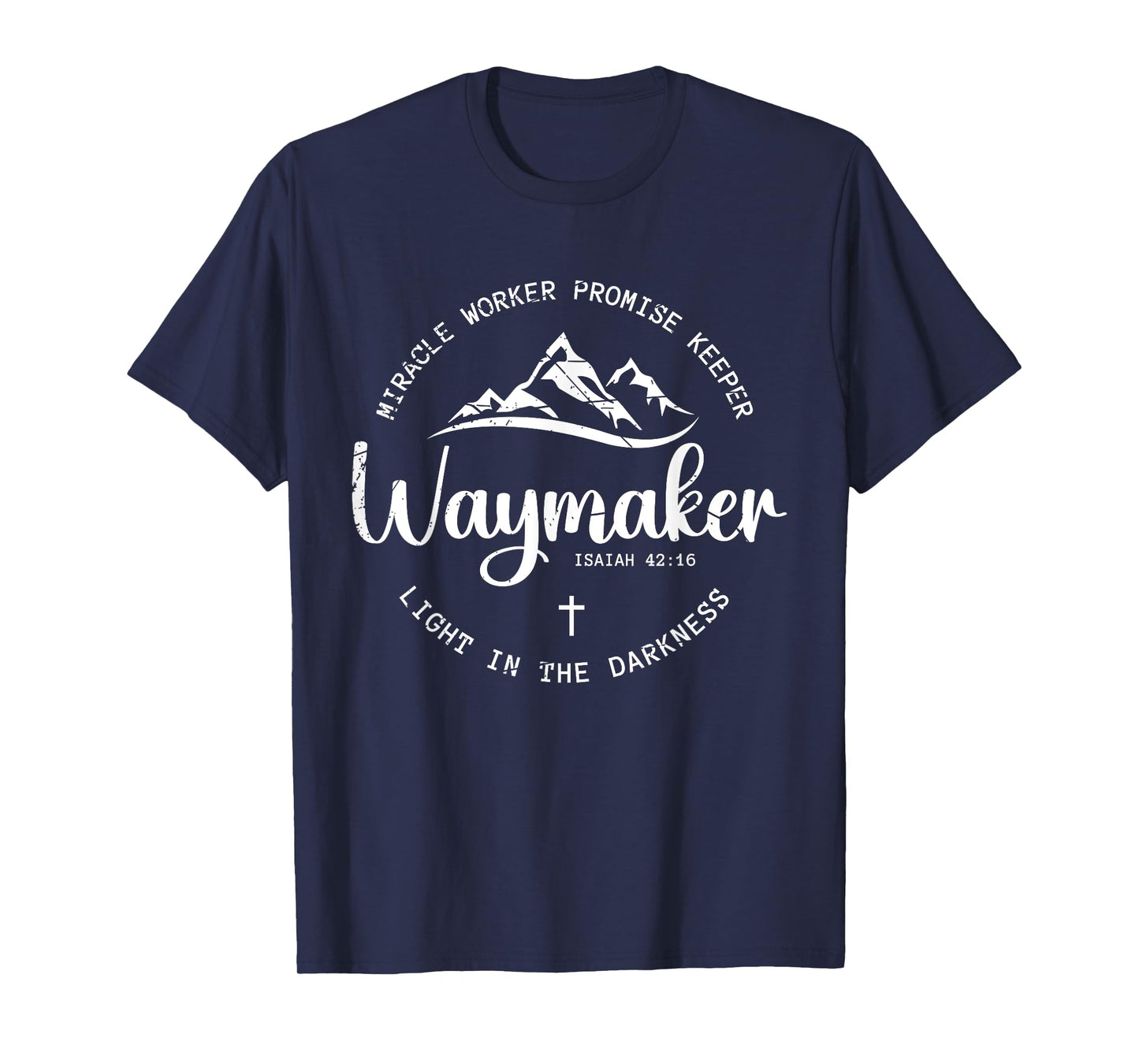Promise Keeper Miracle Worker Spiritual Waymaker Christian T-Shirt