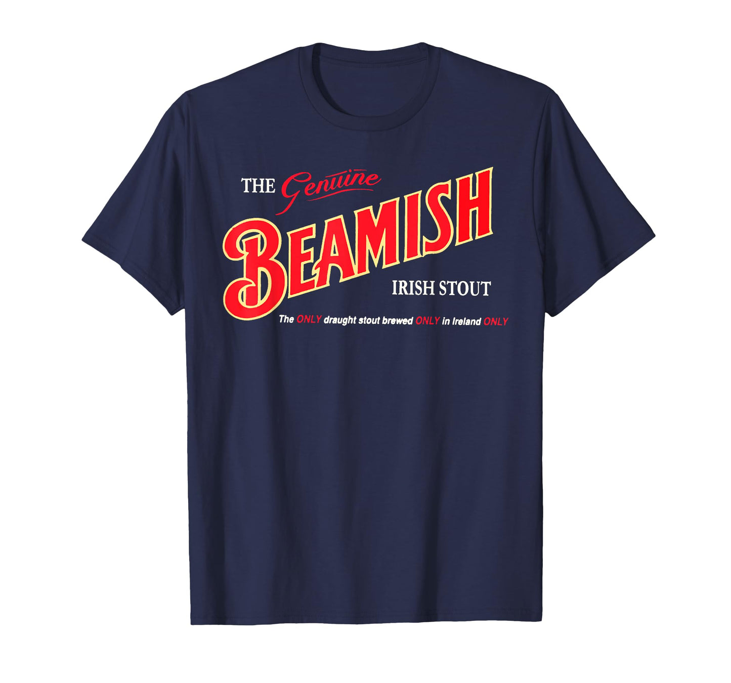 Vintage Quote The Beamish Funny Irish Basic Retro Essential T-Shirt