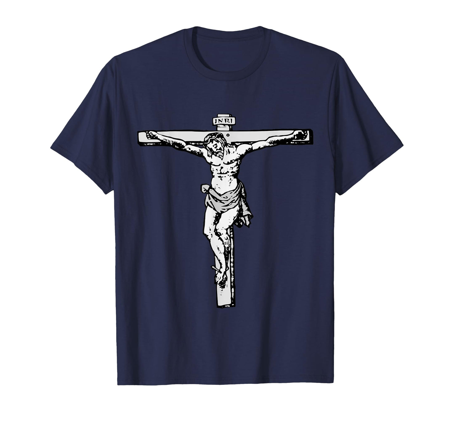 Lord Jesus Christ of Nazareth Crucifix INRI Cross T-Shirt