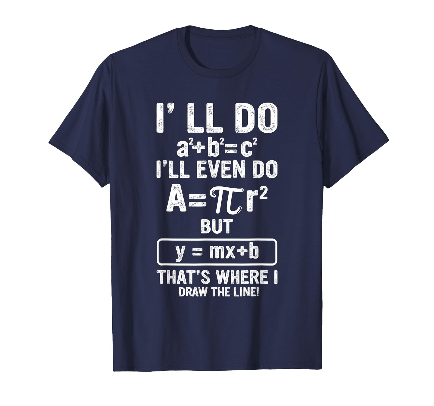 Funny Math Teacher Joke Men Women Fun Best Math Quotes T-Shirt