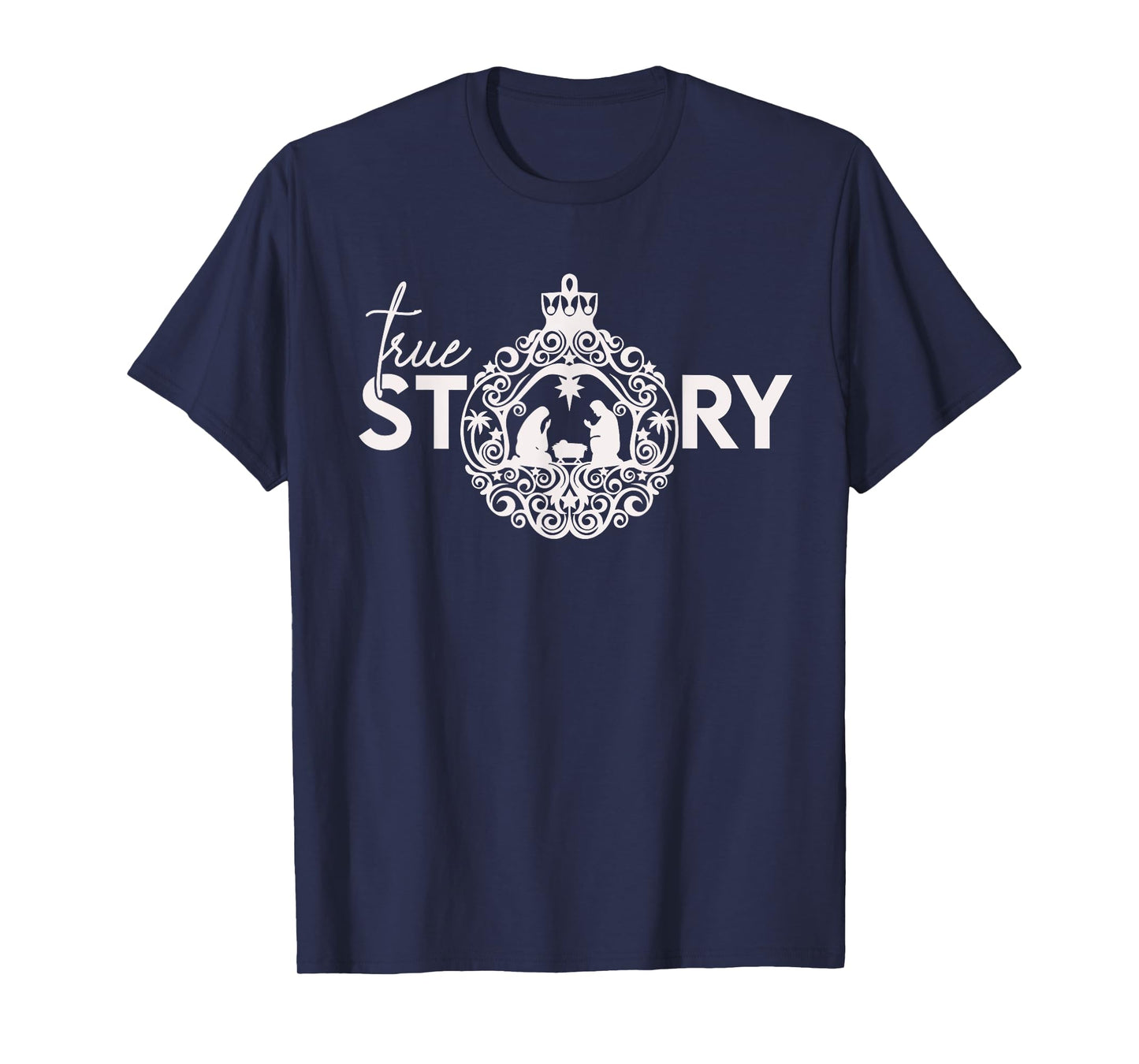 True Christian Nativity Story, the Christmas Story T-Shirt