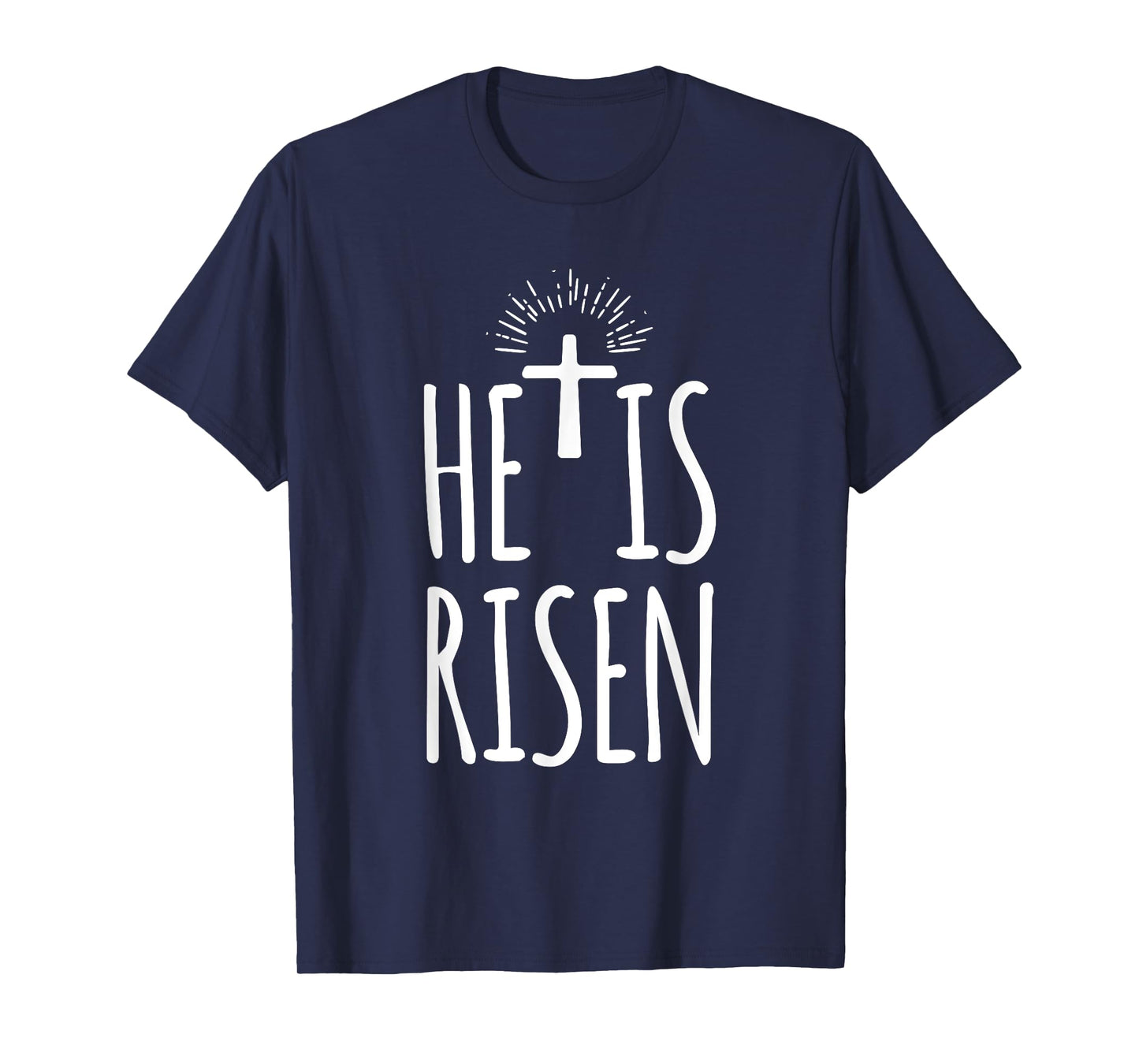 He Is Risen Shirt for Men Women Christian Happy Easter T-Shirt