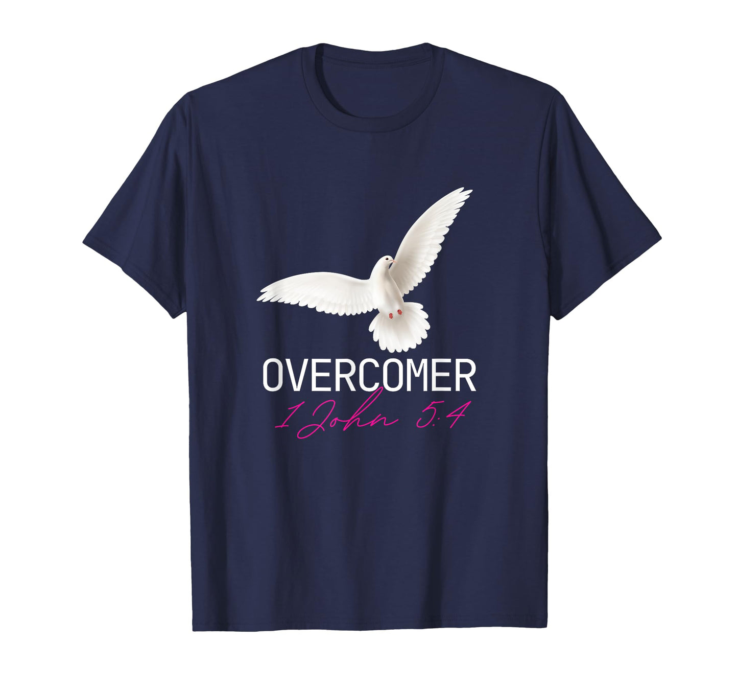 Christian Faith Overcomer Motivational Inspirational T-Shirt