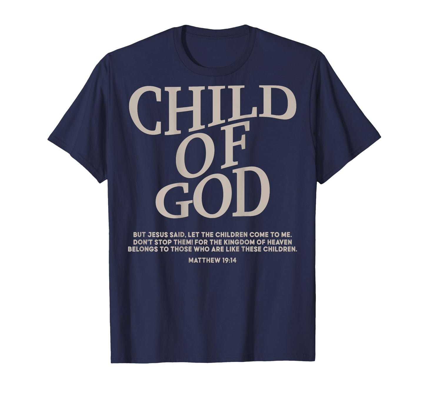 Toddler Child Of God Son Sister Brother Boy Christian Jesus T-Shirt