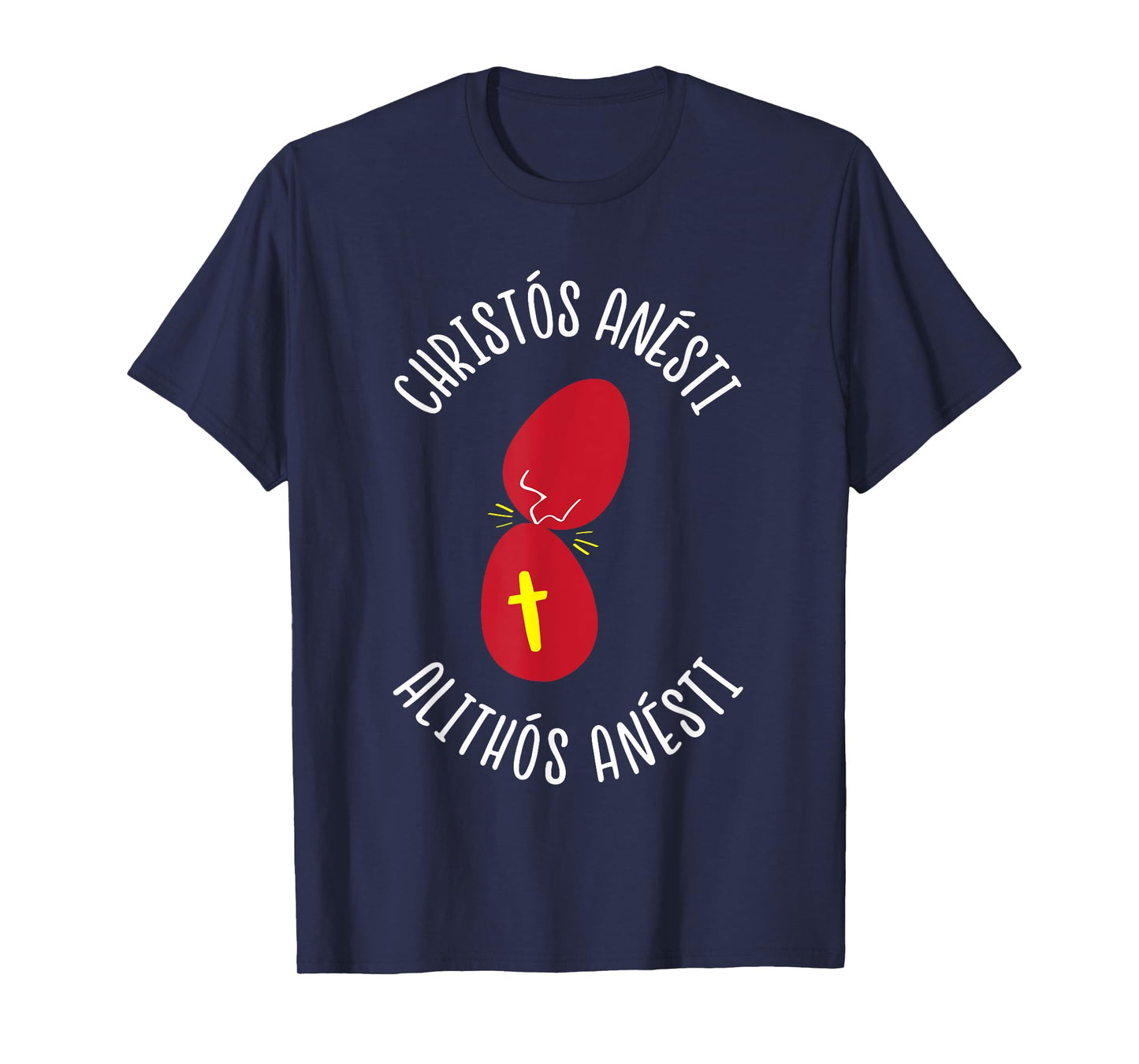 Greek Easter Tsougrisma Red Egg Tapping Game T-Shirt