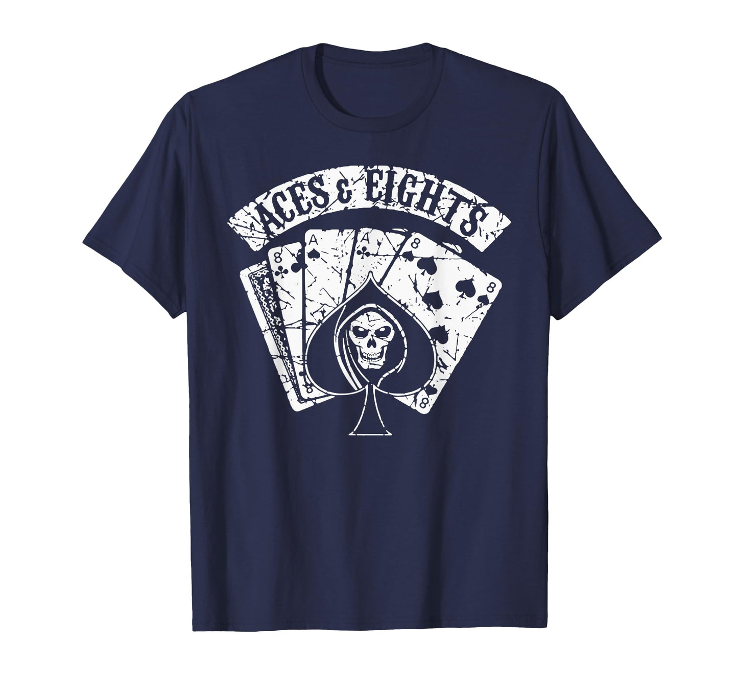 Vintage Quote Aces And Eights Funny Card Retro Playing T-Shirt