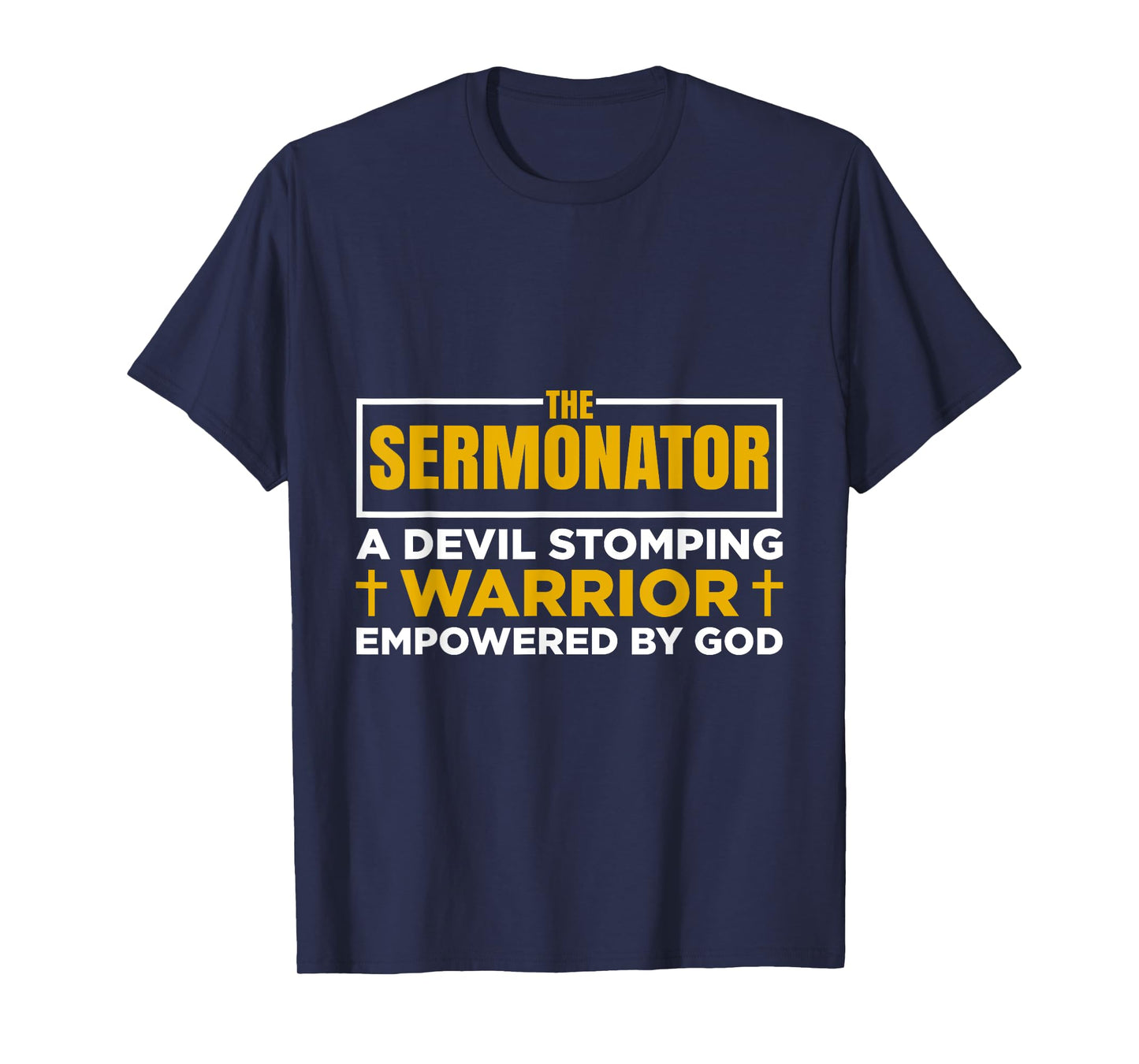 The Sermonator Funny Pastor Preacher Faith T-Shirt