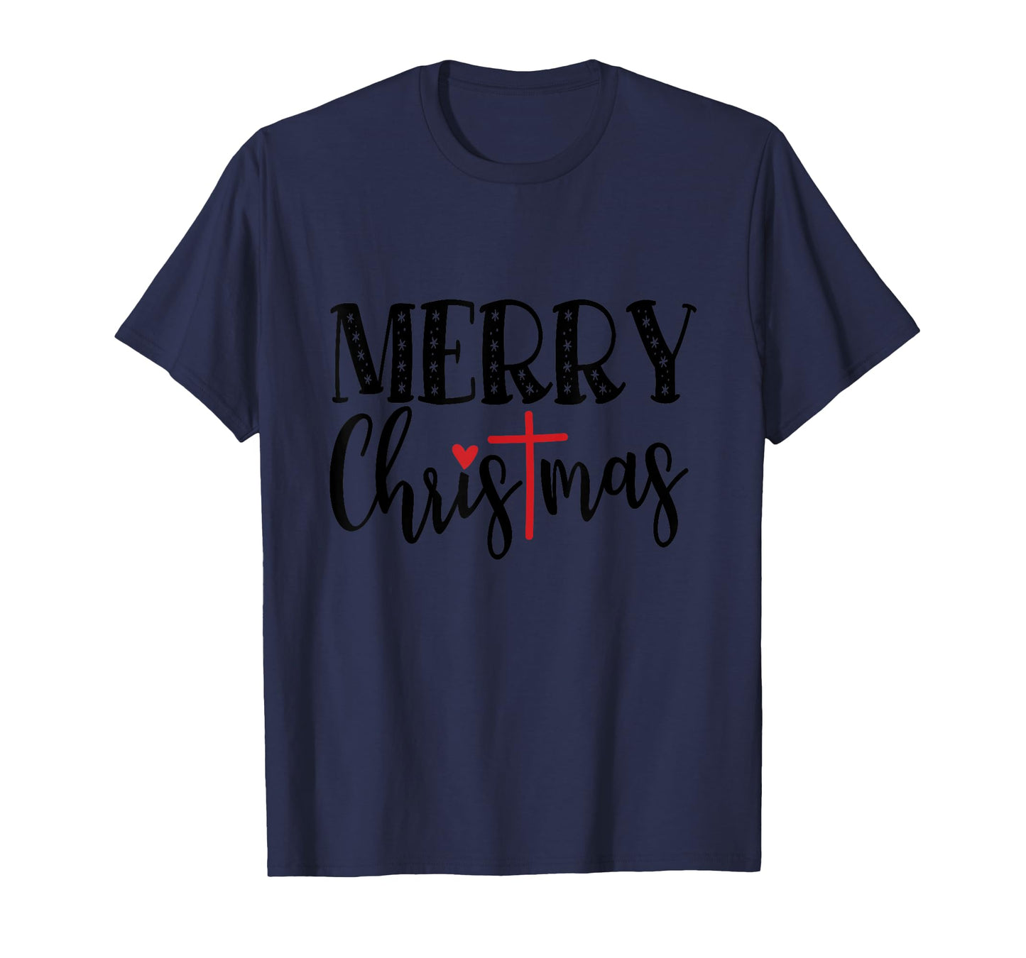 Merry Christmas Cute Christ Christian Religious Holiday T-Shirt