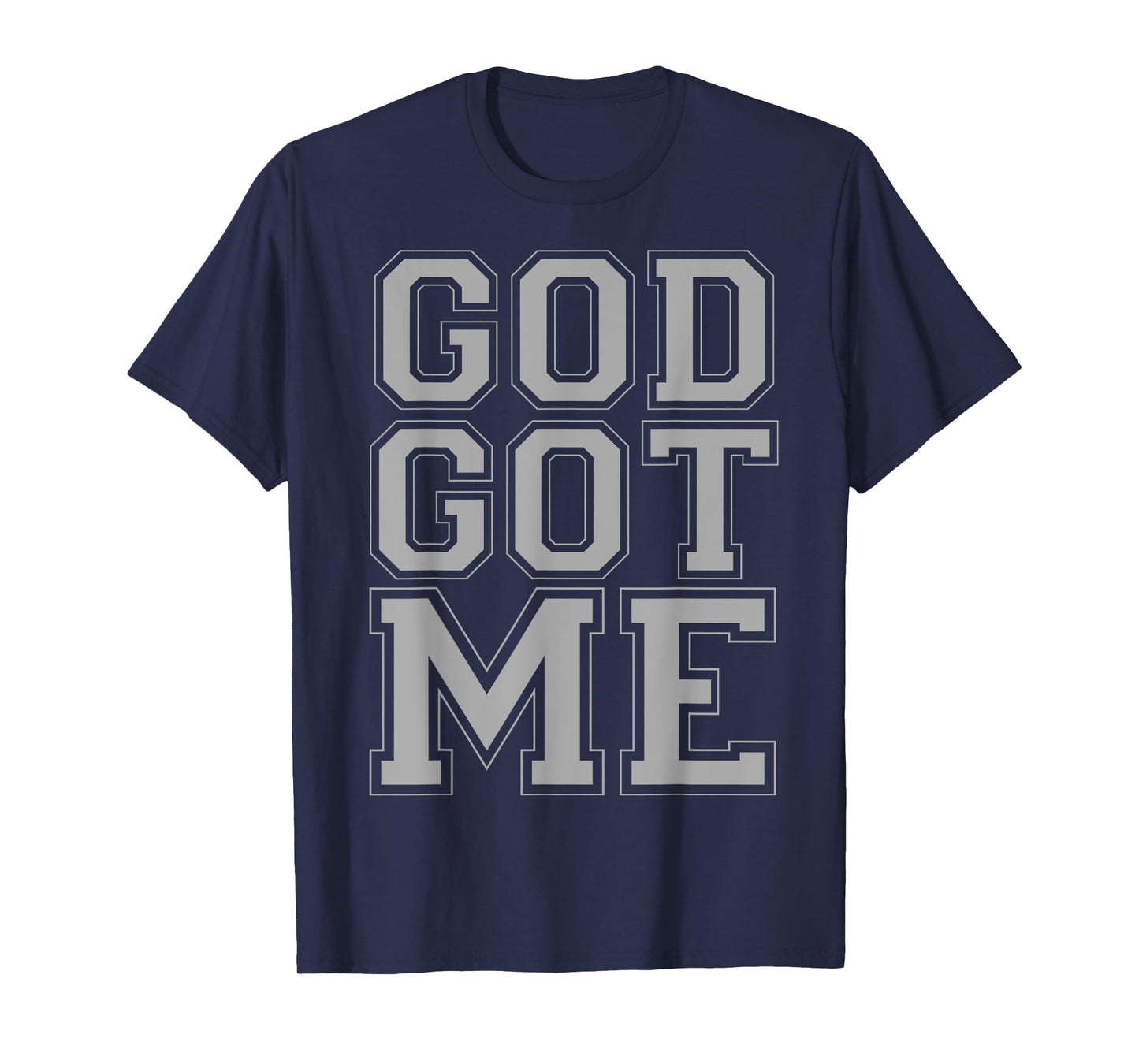 Christian T Shirts God Got Me (grey) T-Shirt