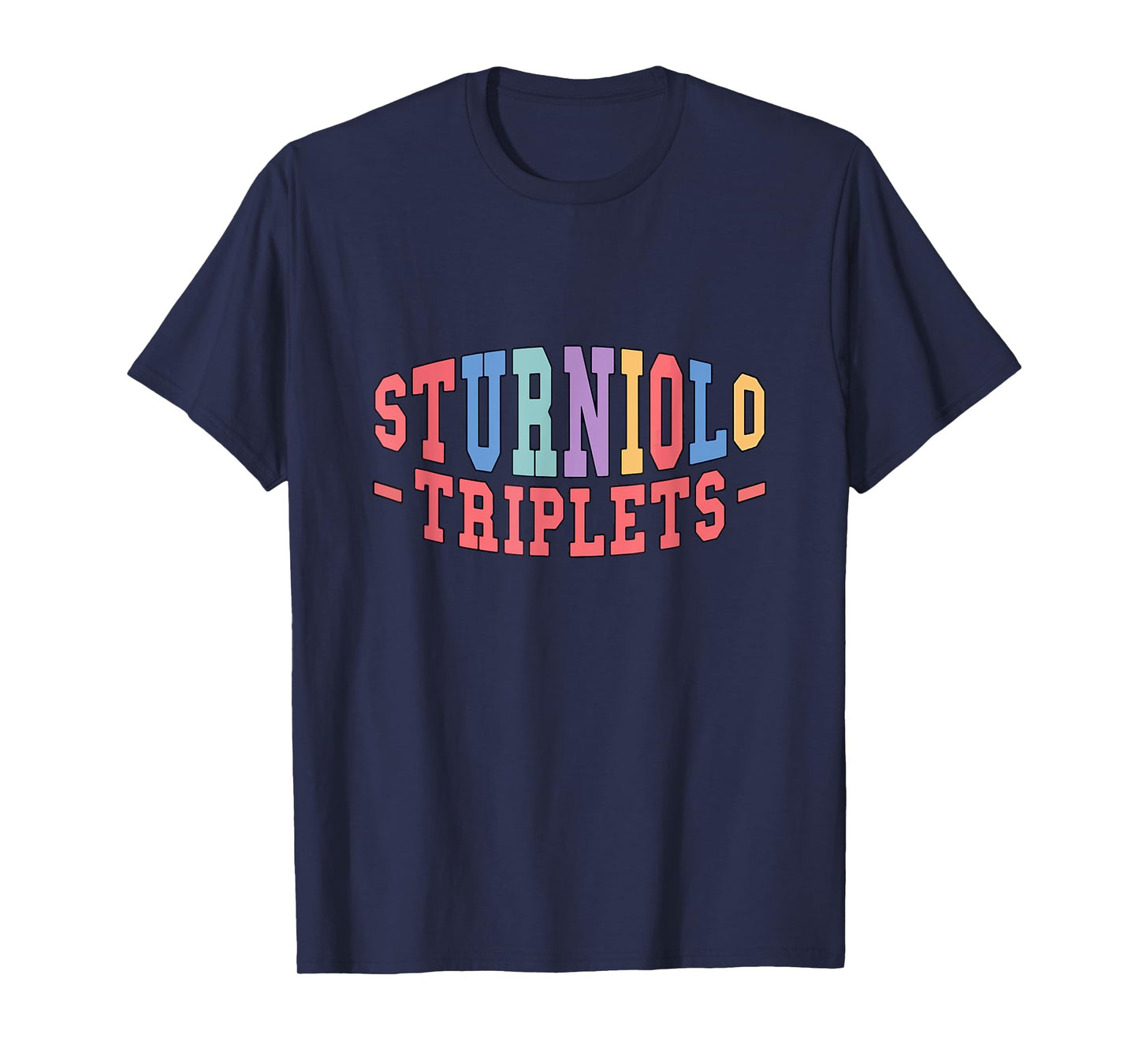 Sturniolo Triplets Black Classic Fit Modern Round Neck Short Sleeve T-Shirt - Small - Unisex-Adults, Unisex-Kids