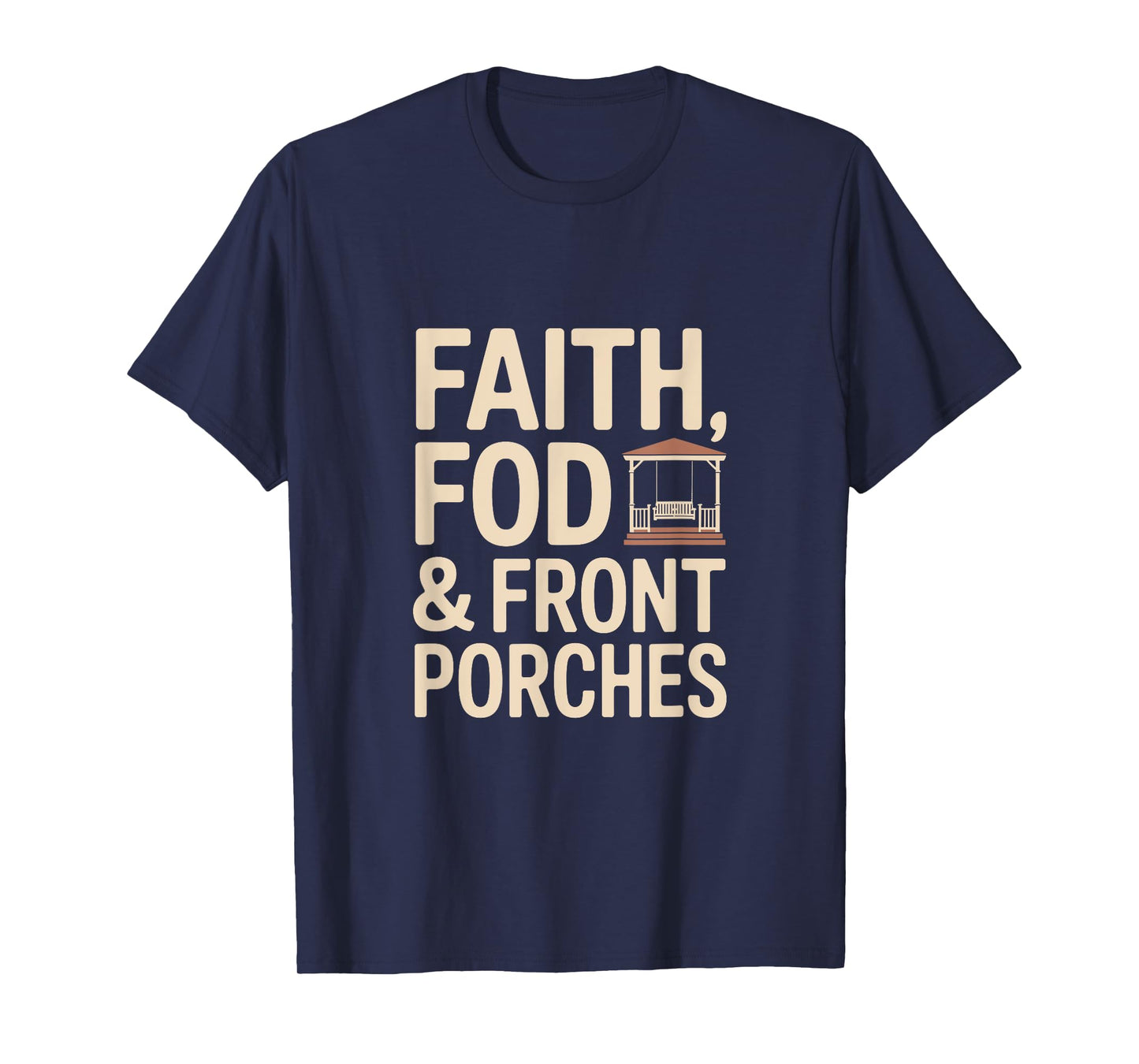 Mississippi Heritage Faith, FOD & Porches T-Shirt