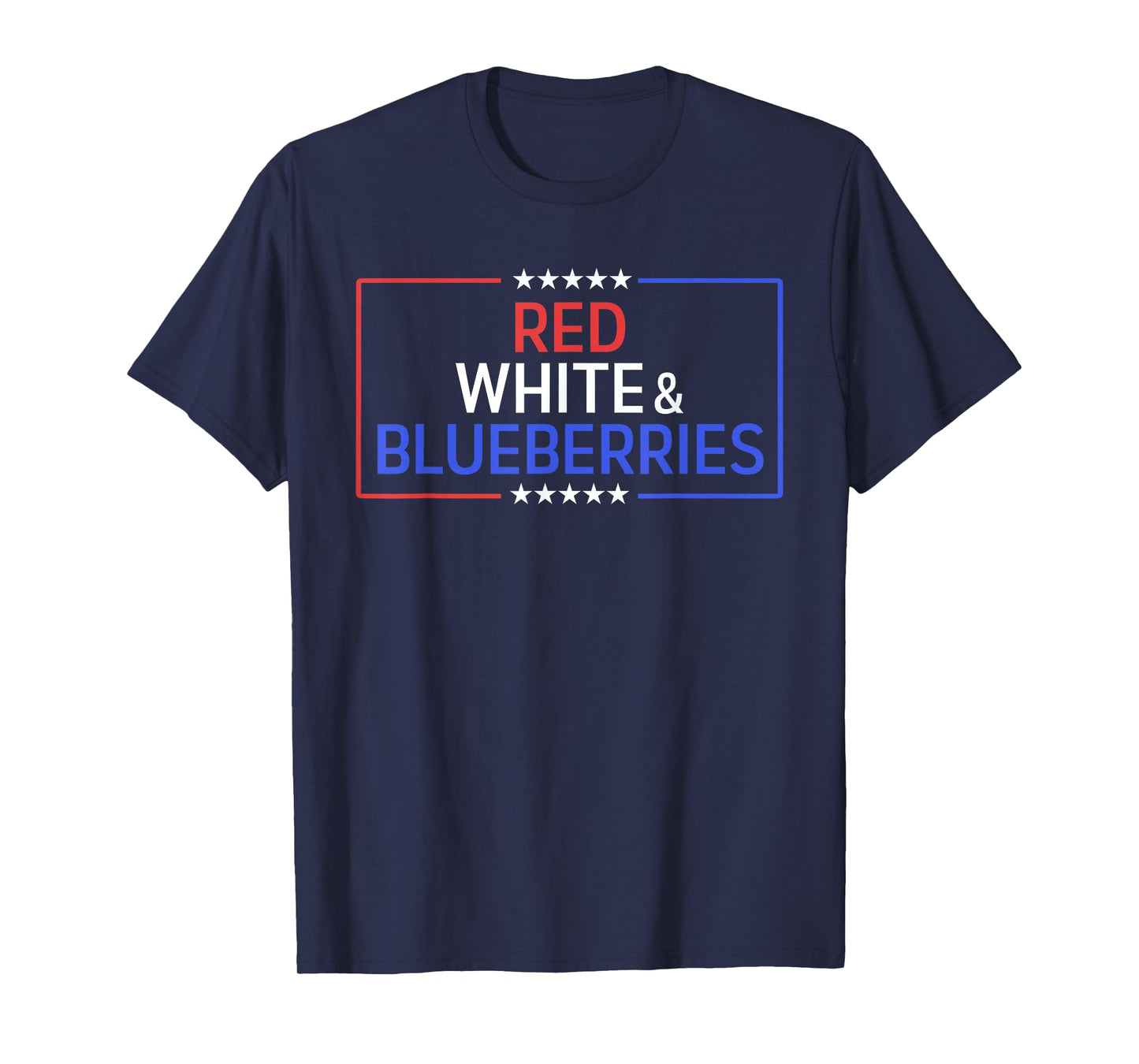 Red White and Blueberries Christian Patriotic T-Shirt