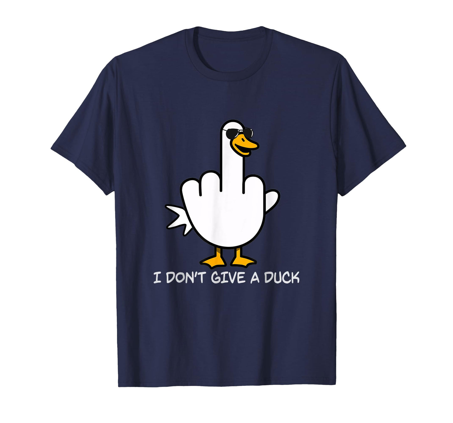 Duck You! Funny Duck With Middle Finger Saying T-Shirt