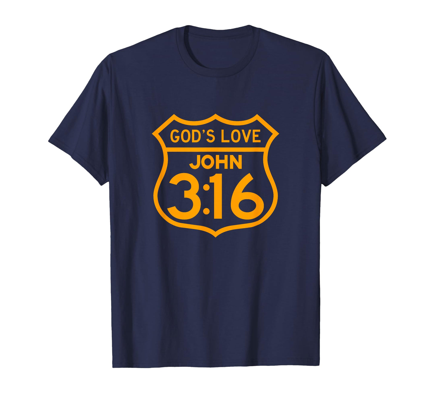 Christian John 3:16 for God So Loved The World Inspired T-Shirt