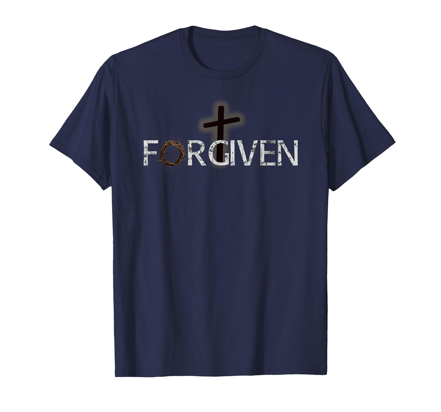 Forgiven in Christ - Prayer Warrior Christian T-Shirt T-Shirt