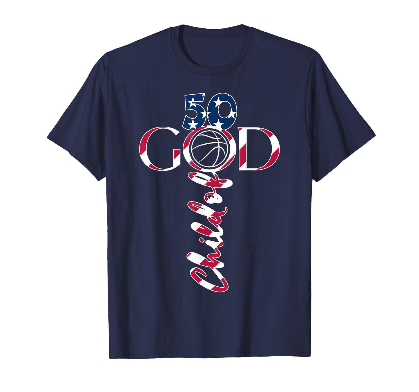 JESUS 50 YEARS CHILD OF GOD BASKETBALL 50th BIRTHDAY T-Shirt