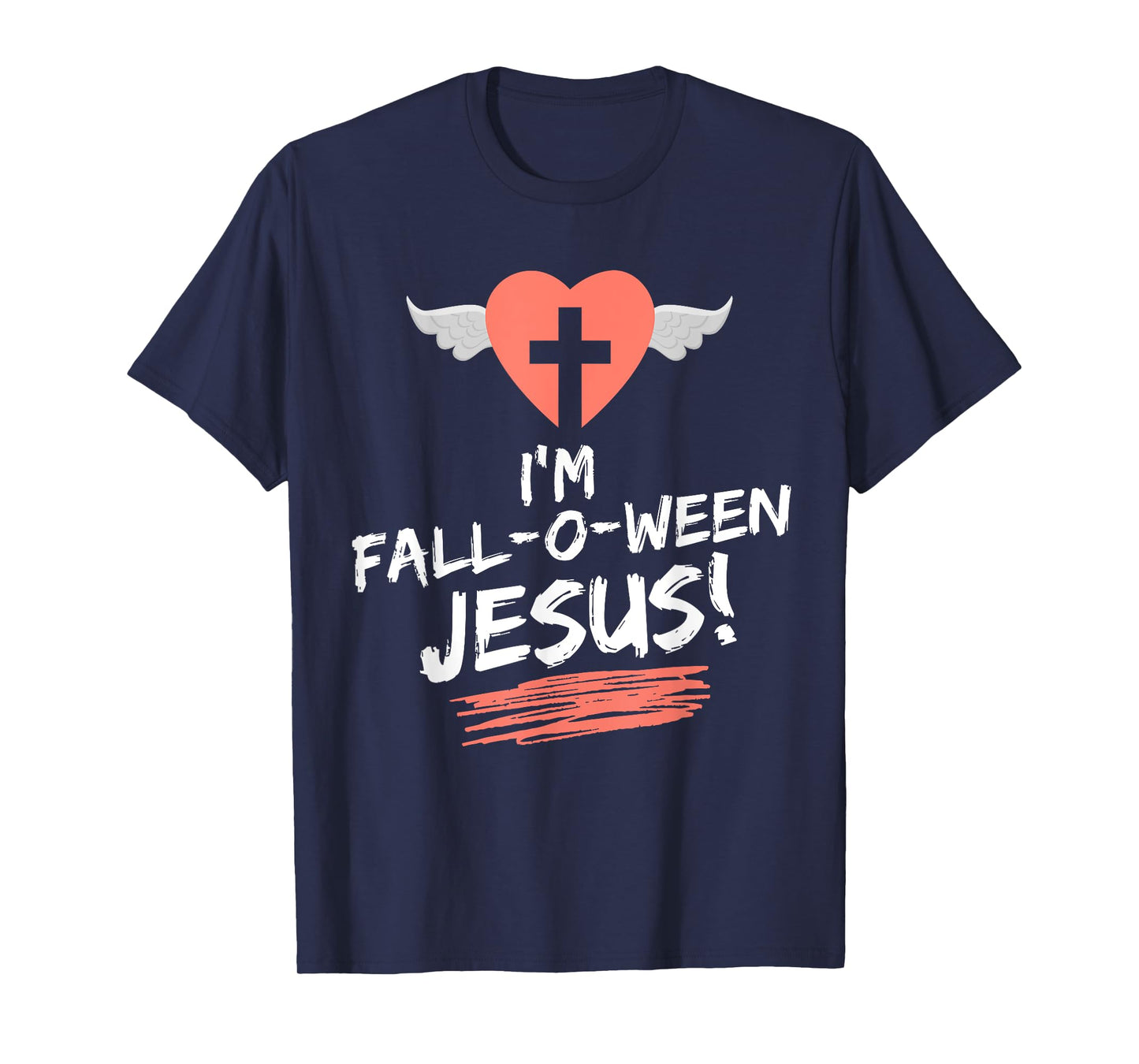 Christian Thanksgiving Halloween I'm Fall-O-Ween Jesus Funny T-Shirt
