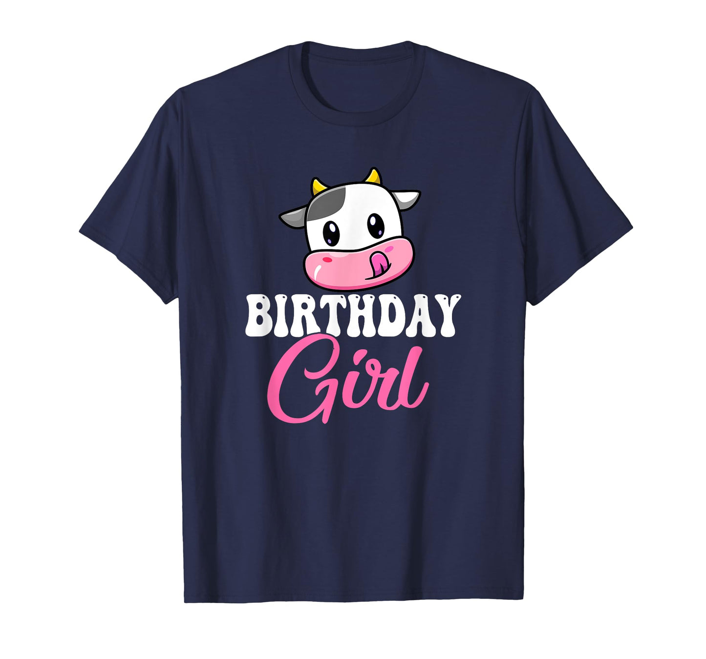 1st 2nd 3rd Cute Cow Birthday Girl Theme Party Farm T-Shirt