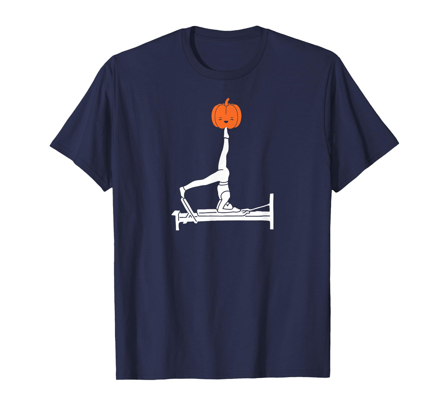 Funny Reformer Pilates with Pumpkin Halloween T-Shirt