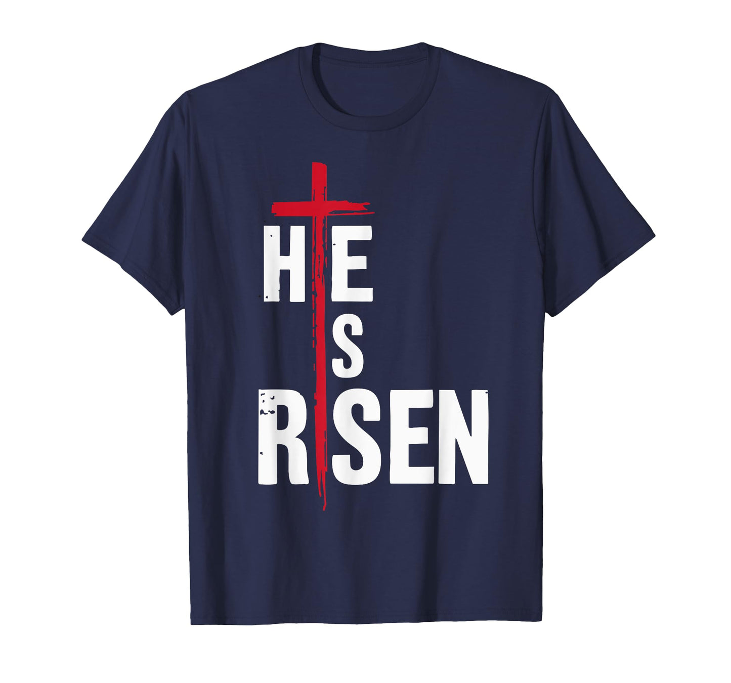 He is risen cross jesus for christian easter day T-Shirt