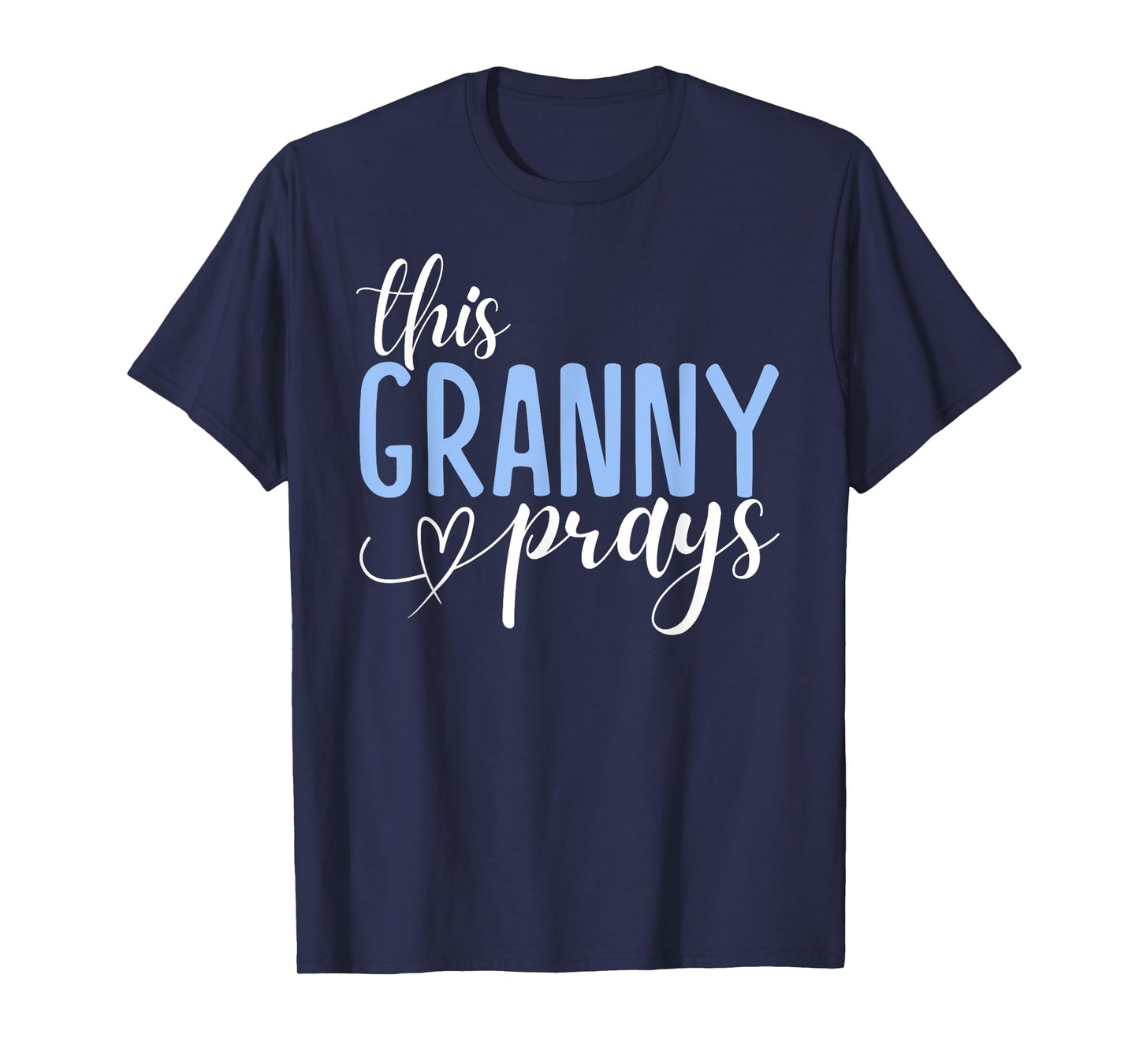 This Granny Prays Perfect Christian Granny T-Shirt