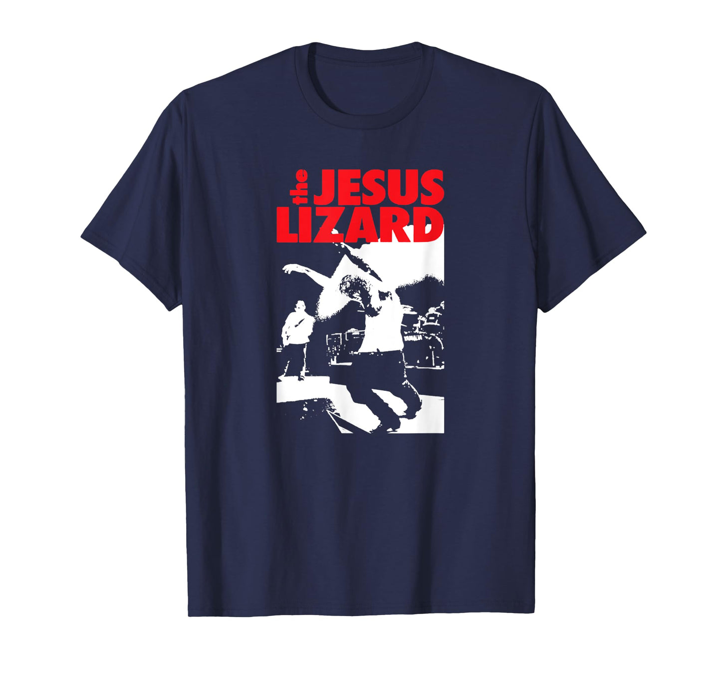 Vintage The Jesus Lizard Retro Stripes Musician T-Shirt