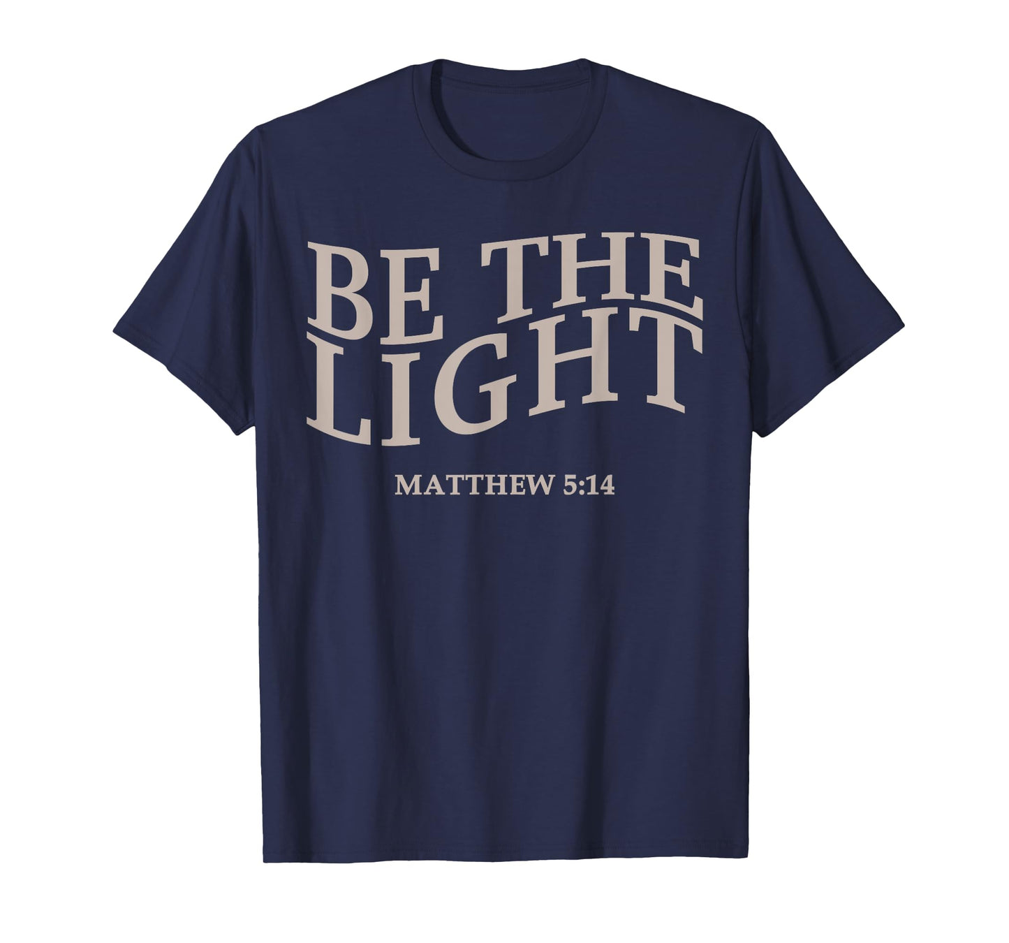 Toddler Be The Light God Son Sister Brother Christian Jesus T-Shirt